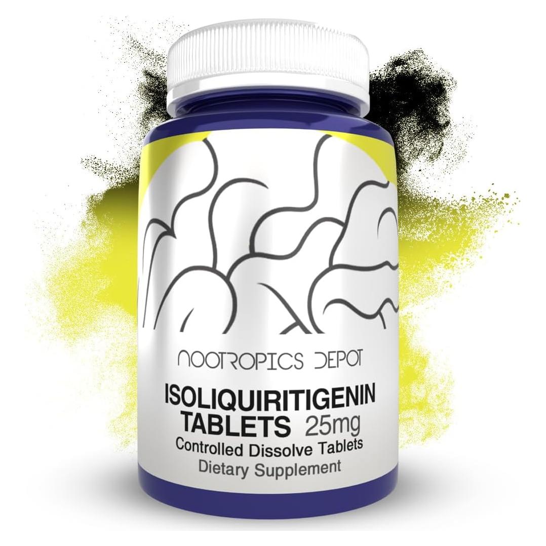 Tabletas de Isoliquiritigenina Nootropics Depot 60 Unidades 25mg
