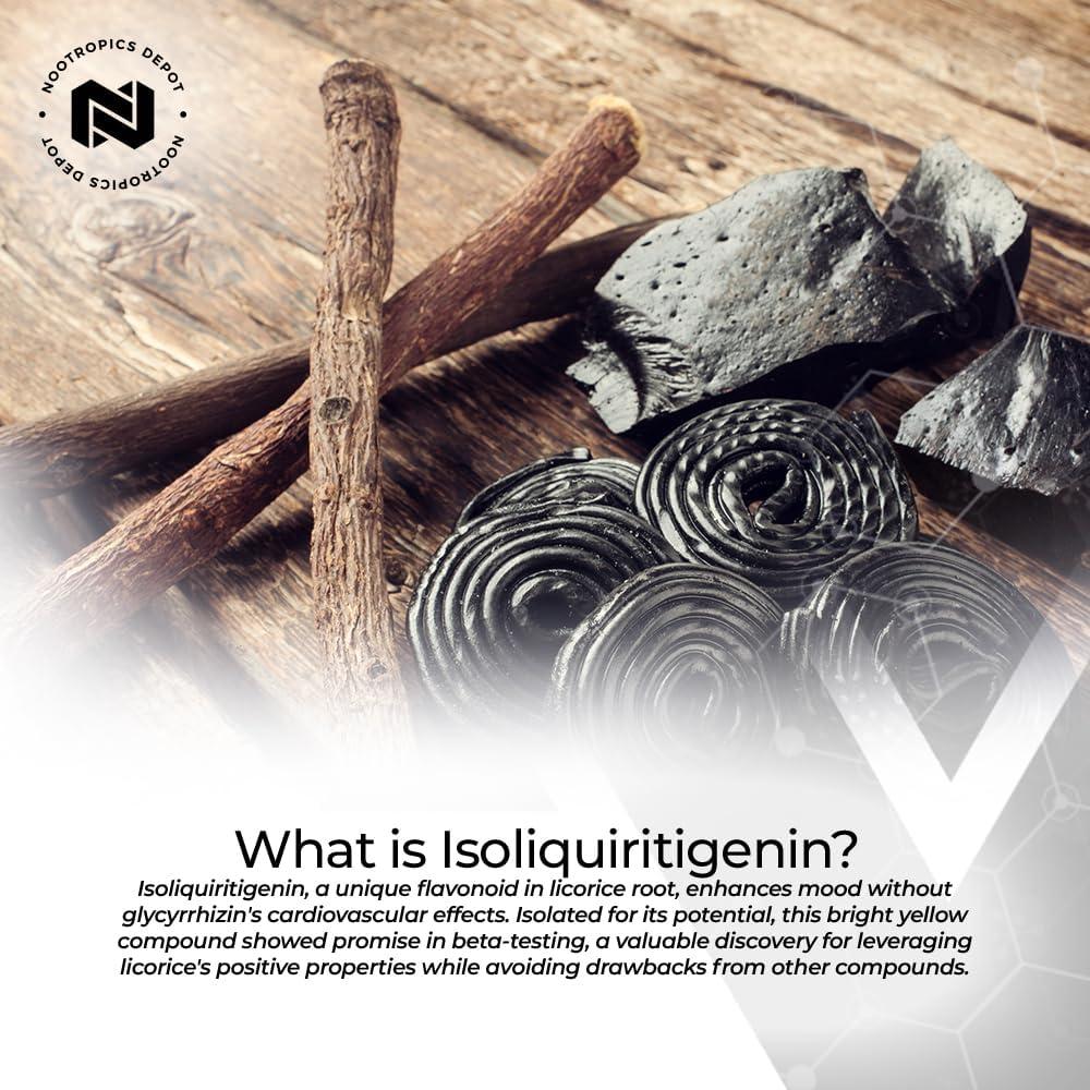 Tabletas de Isoliquiritigenina Nootropics Depot 60 Unidades 25mg