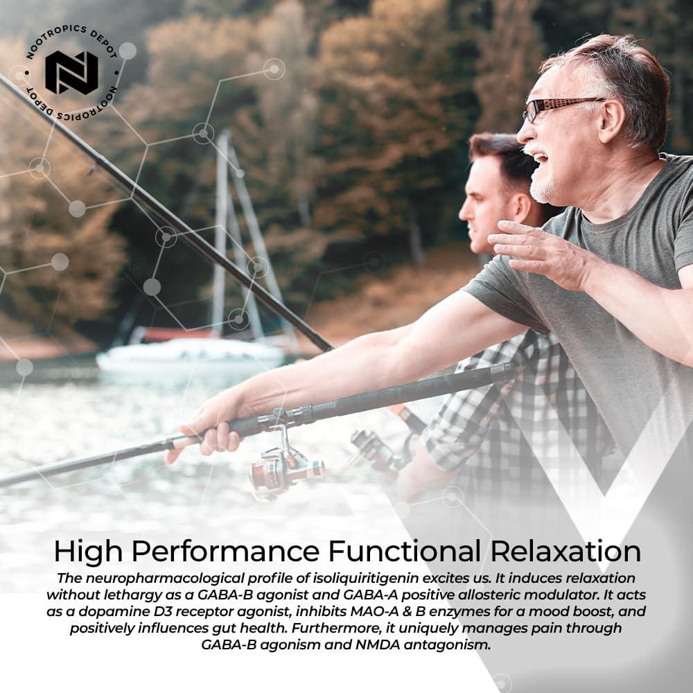Tabletas de Isoliquiritigenina Nootropics Depot 60 Unidades 25mg