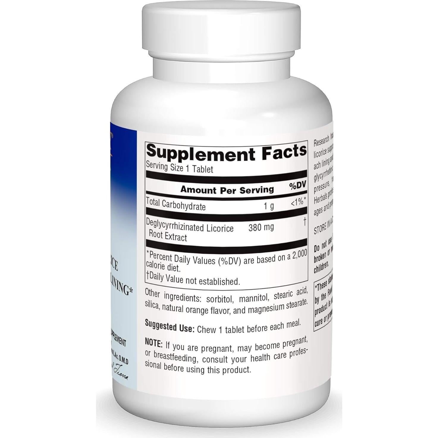 Suplemento DGL Regaliz Deglicirrizinado Planetary 200 Tabletas