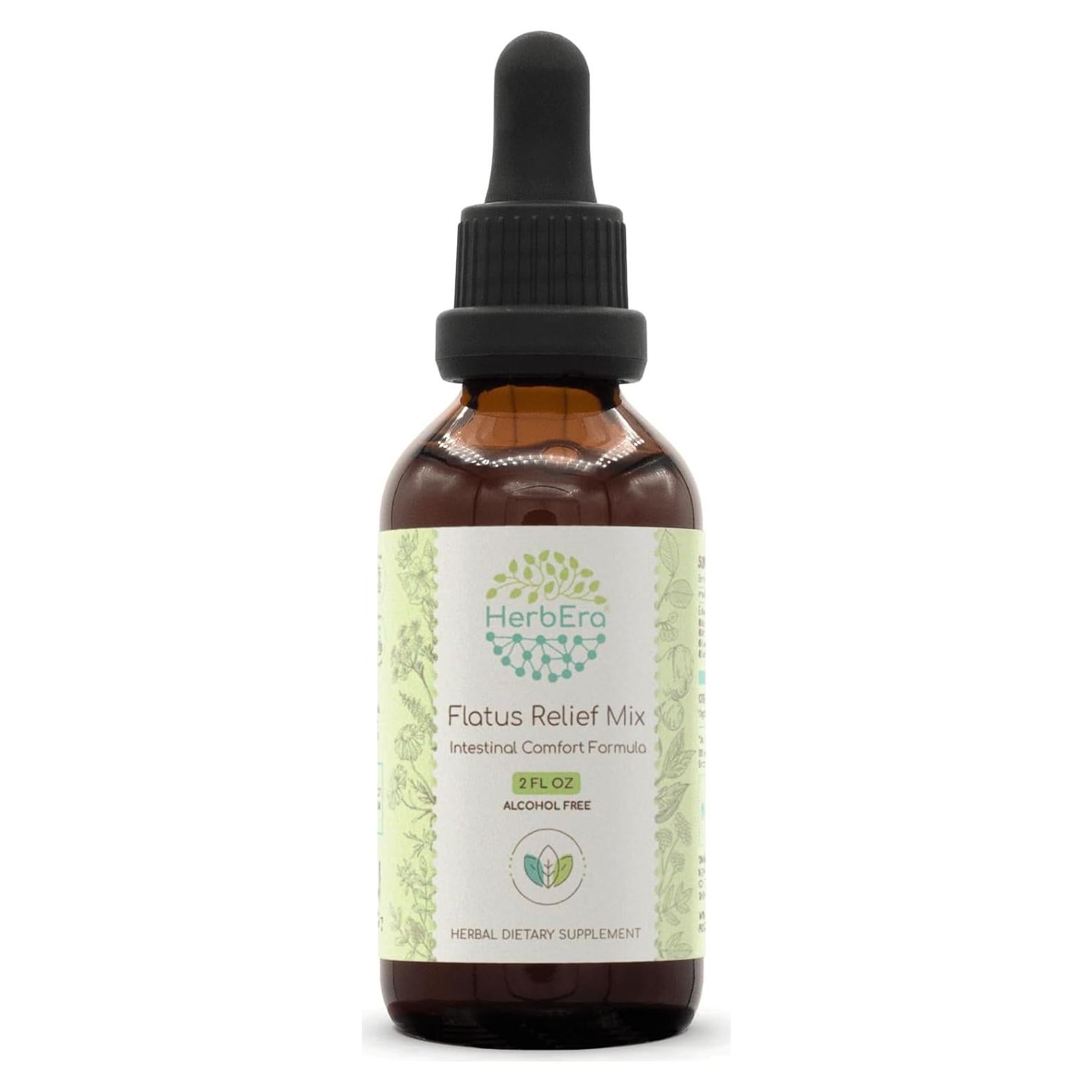 Extracto Herbal Sin Alcohol HerbEra 60 ml - Comodidad Intestinal