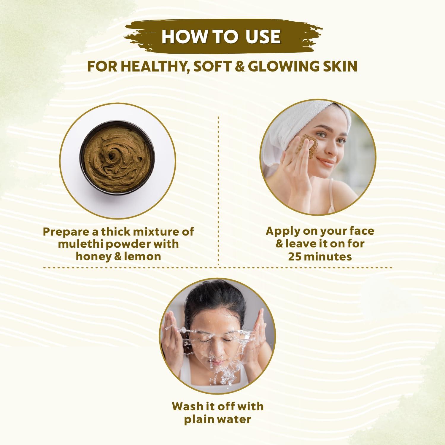 Polvo de Raíz de Regaliz Orgánico Indus Valley 100g - Cuidado Piel y Cabello