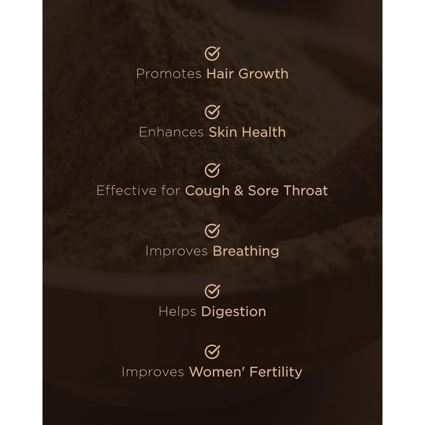 Polvo de Raíz de Regaliz Orgánico Indus Valley 100g - Cuidado Piel y Cabello