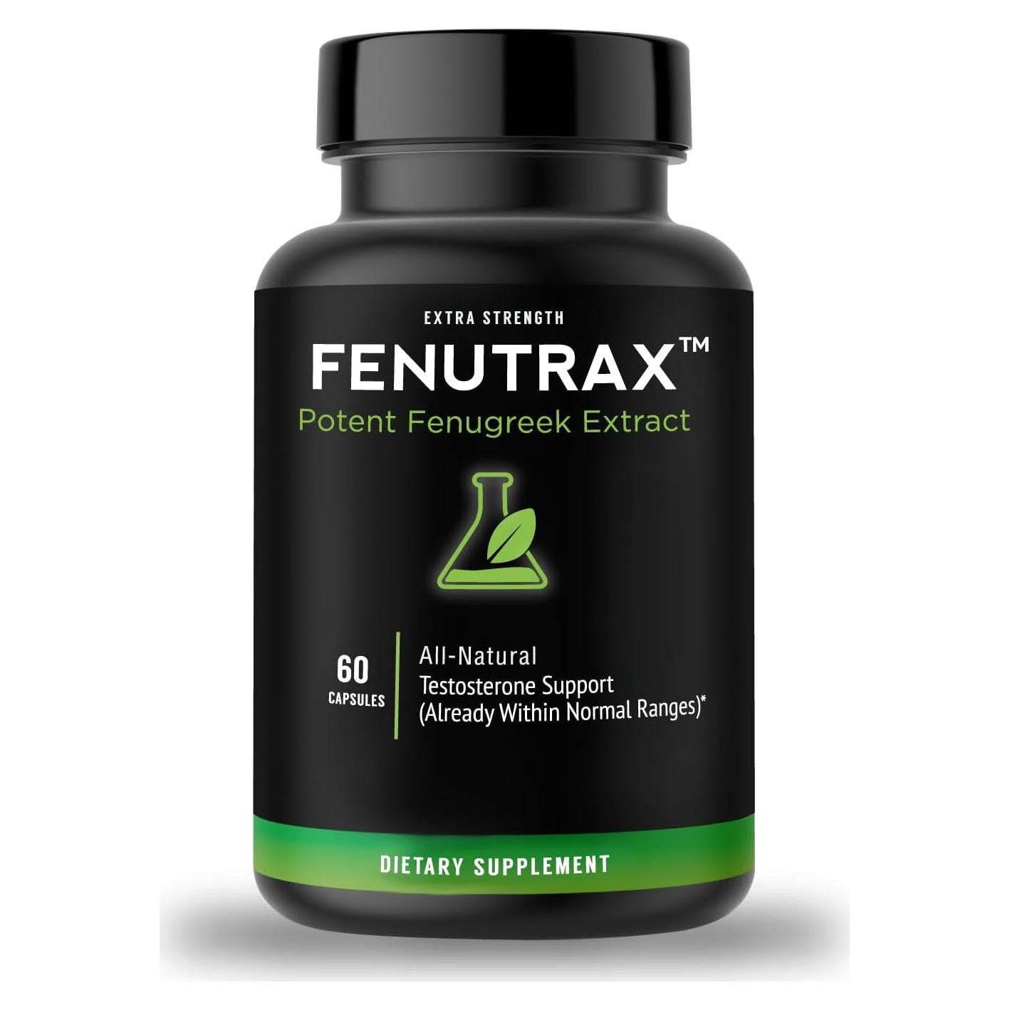 Suplemento de Fenogreco VitaMonk FenuTrax 120 Cápsulas 500mg