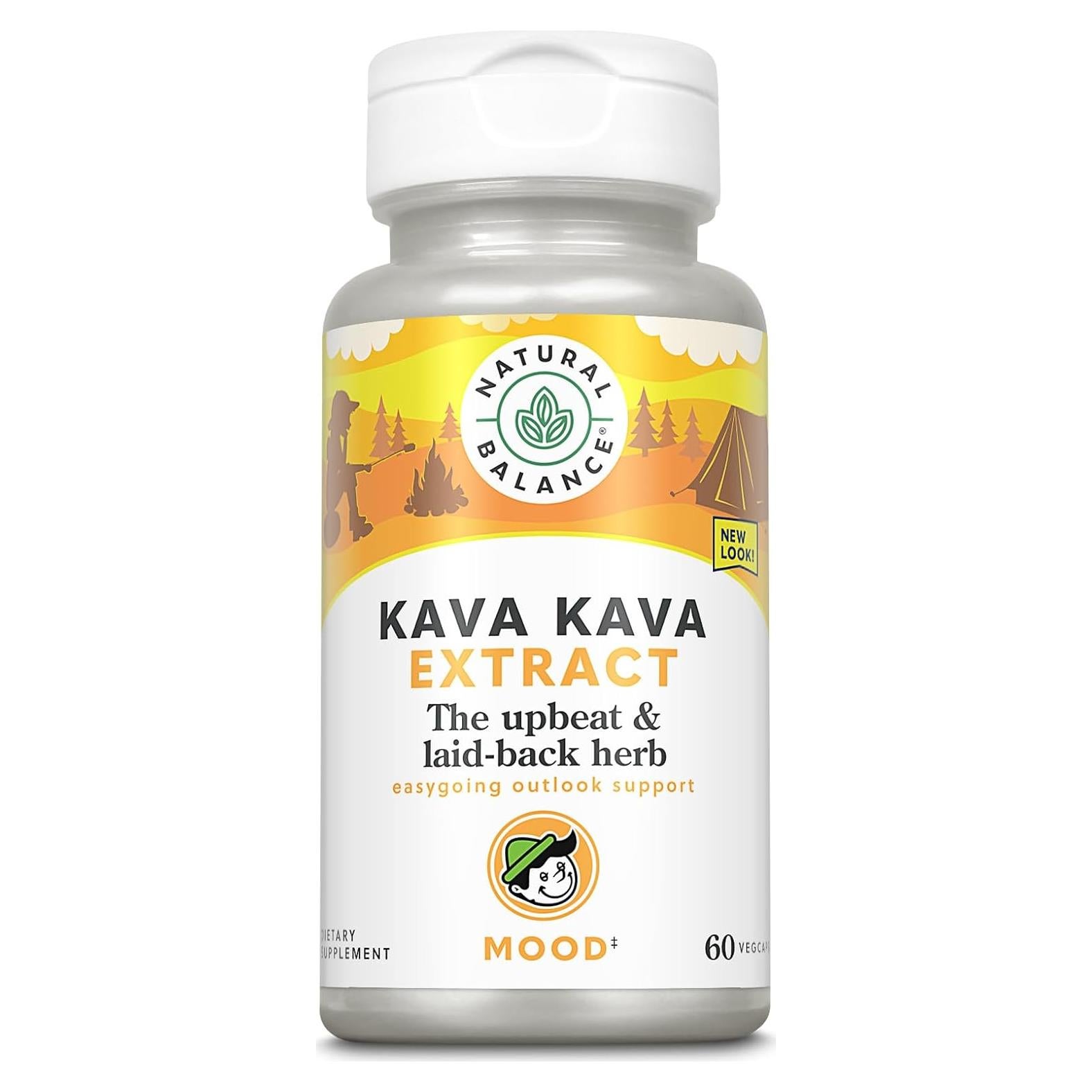 Extracto de Raíz de Kava Kava Natural Balance 70mg 60 Cápsulas
