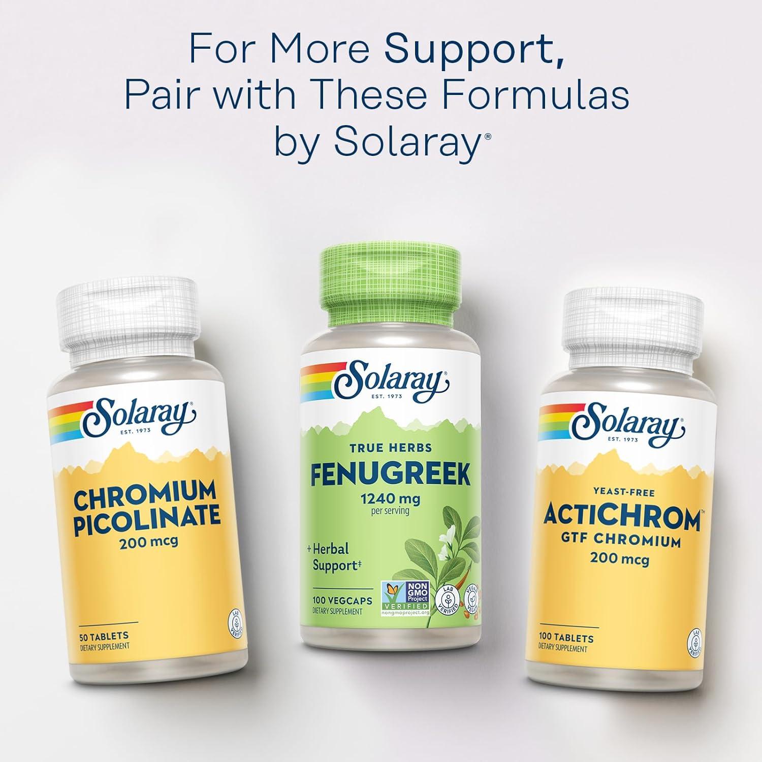 Semillas de Fenogreco Solaray 1240 mg - 50 VegCaps