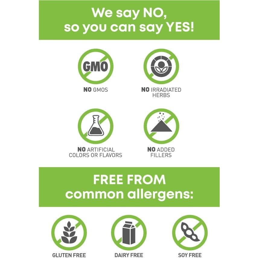 Cápsulas de Kava Oregon's Wild Harvest 90 unidades 100% vegetarianas