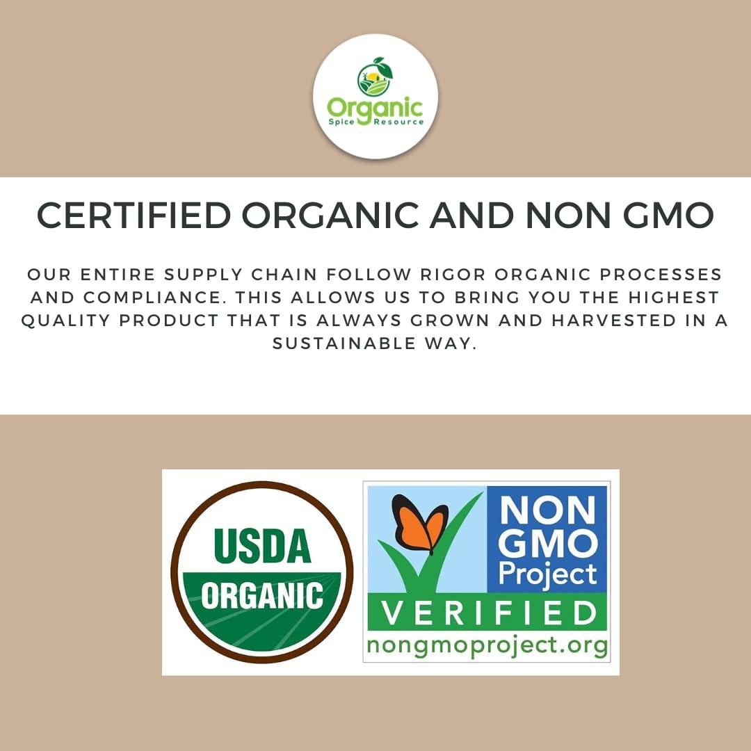 Polvo de Fenogreco Orgánico 226g - SHOPOSR, Aprobado USDA