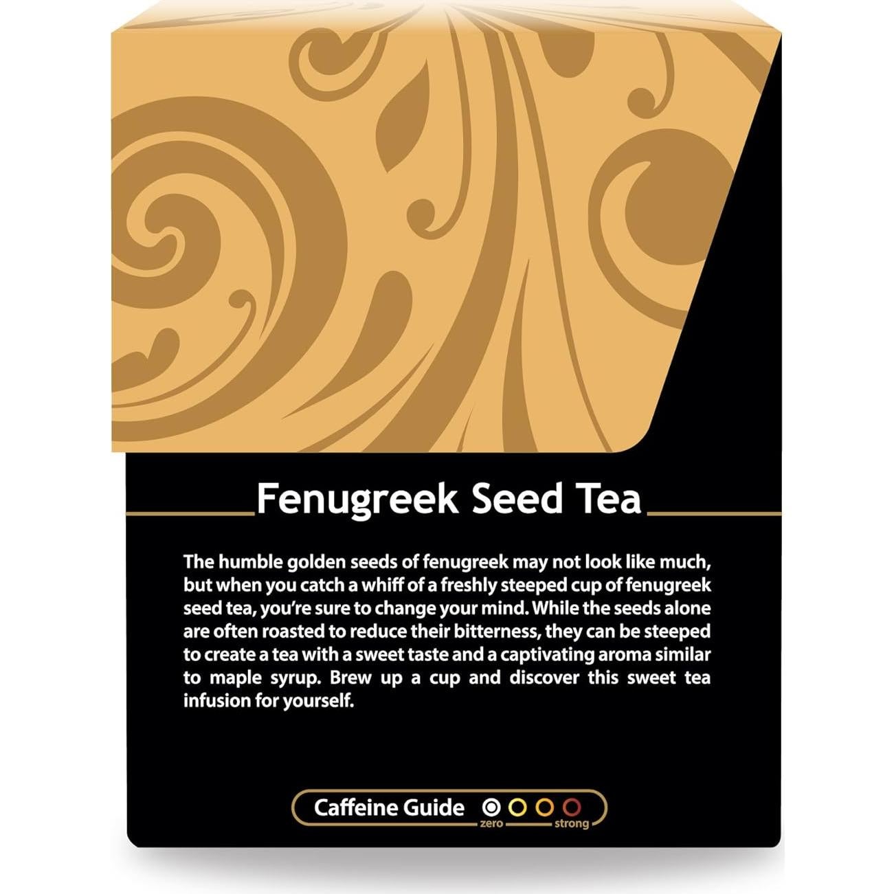 Té de Semilla de Fenogreco Buddha Teas - 18 Bolsitas Sin Cafeína
