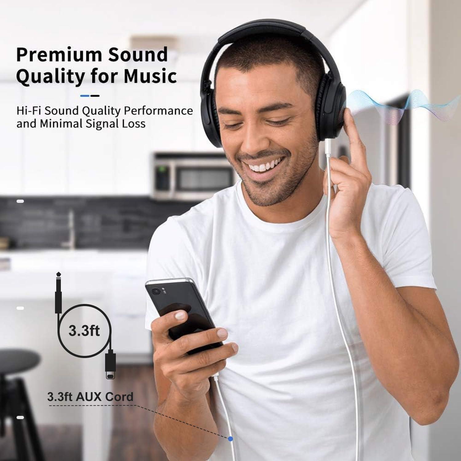 iSkey Cable Aux 3.5mm para iPhone MFi Compatible iOS