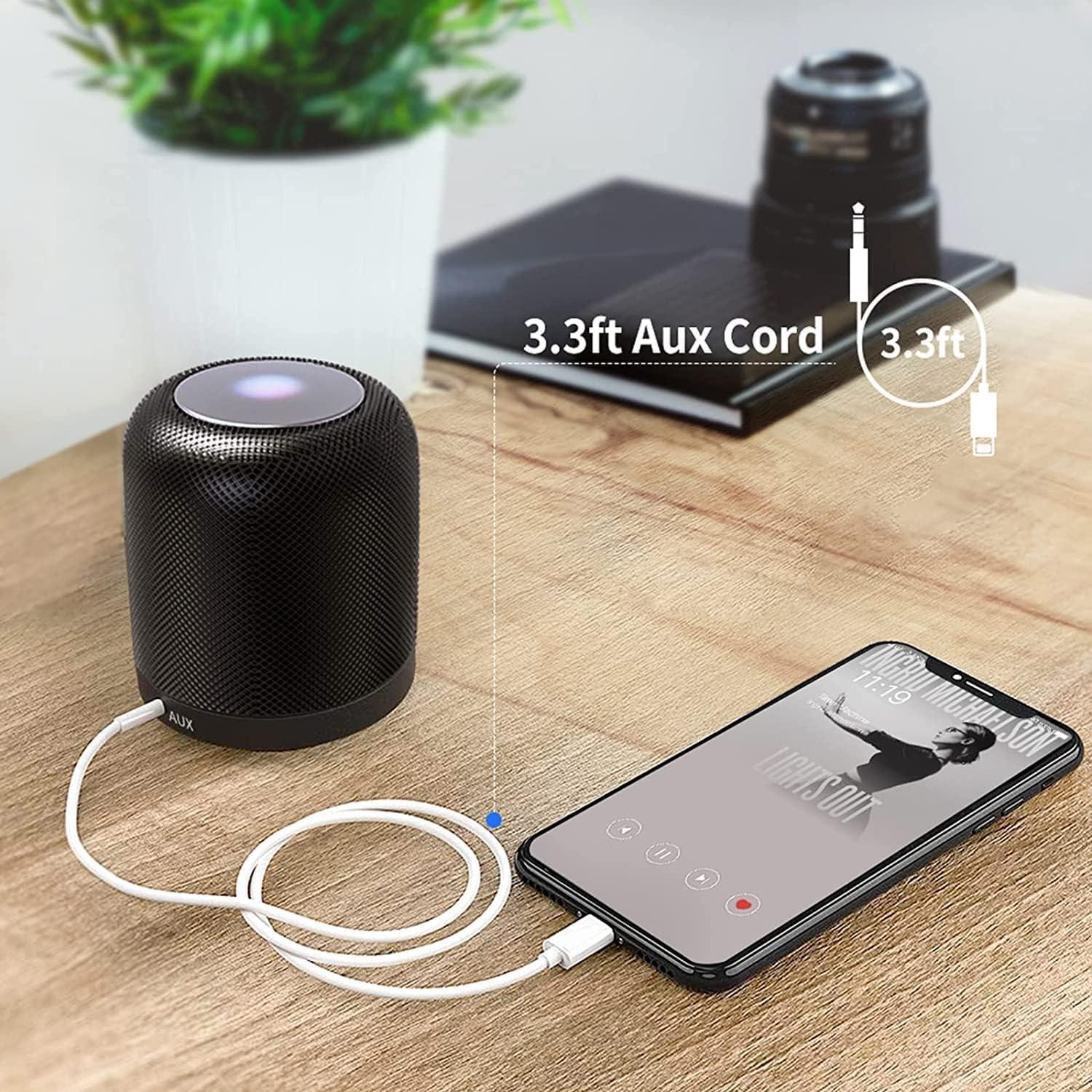 iSkey Cable Aux 3.5mm para iPhone MFi Compatible iOS