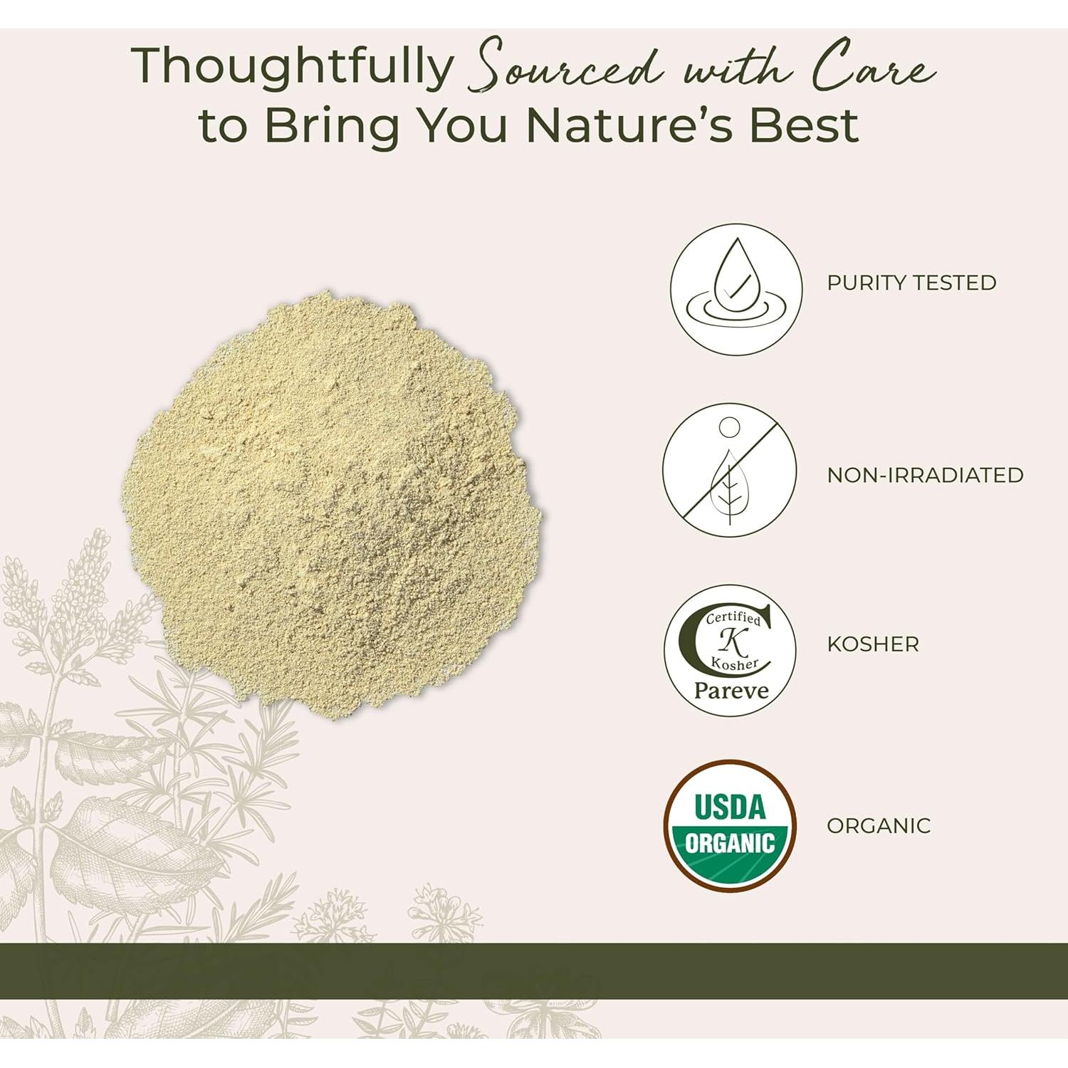 Polvo de Semilla de Fenogreco Orgánico Starwest 0.45 kg - Especia para Curry y Guisos