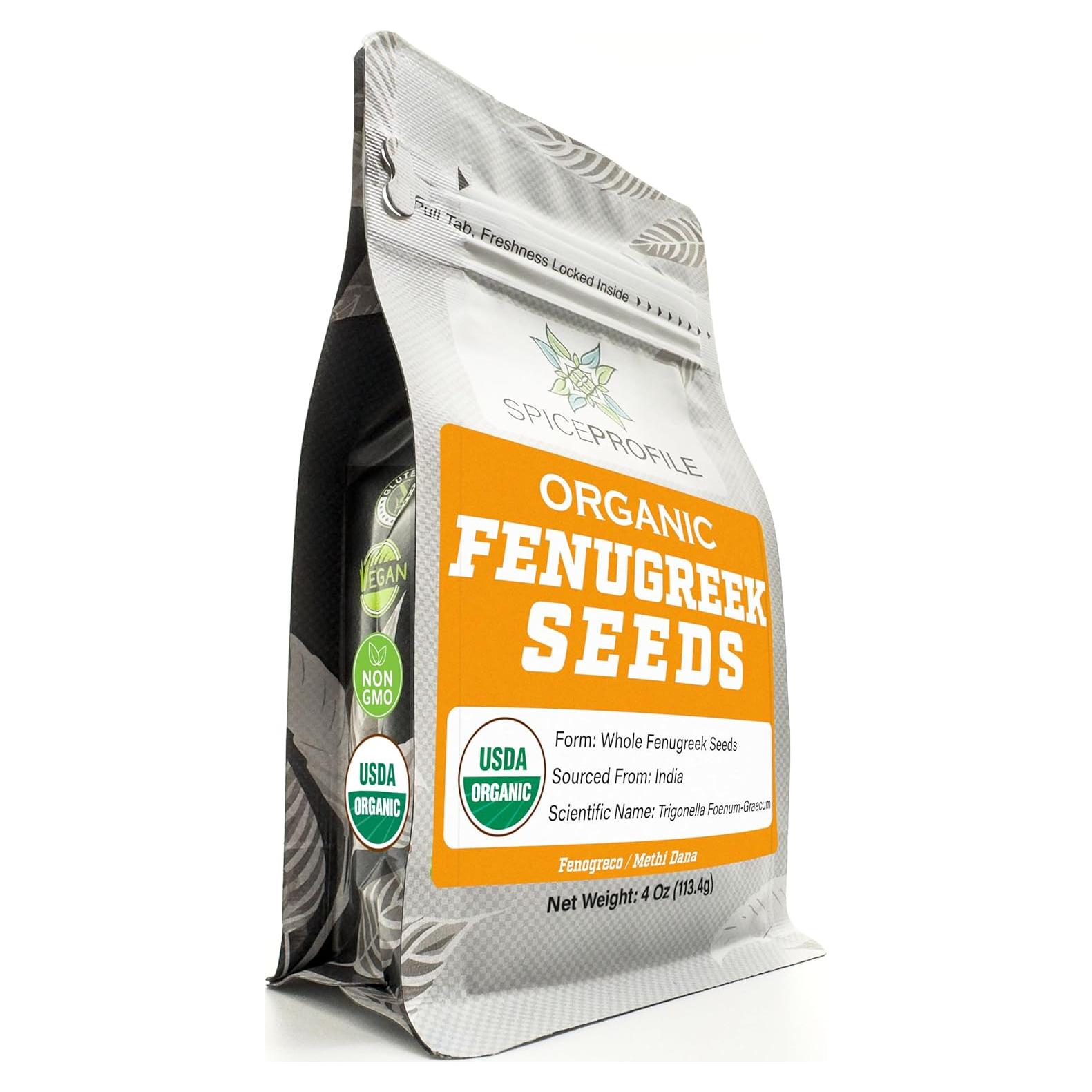 Semillas de Fenogreco Orgánicas 113.4g - Spice Profile LLC