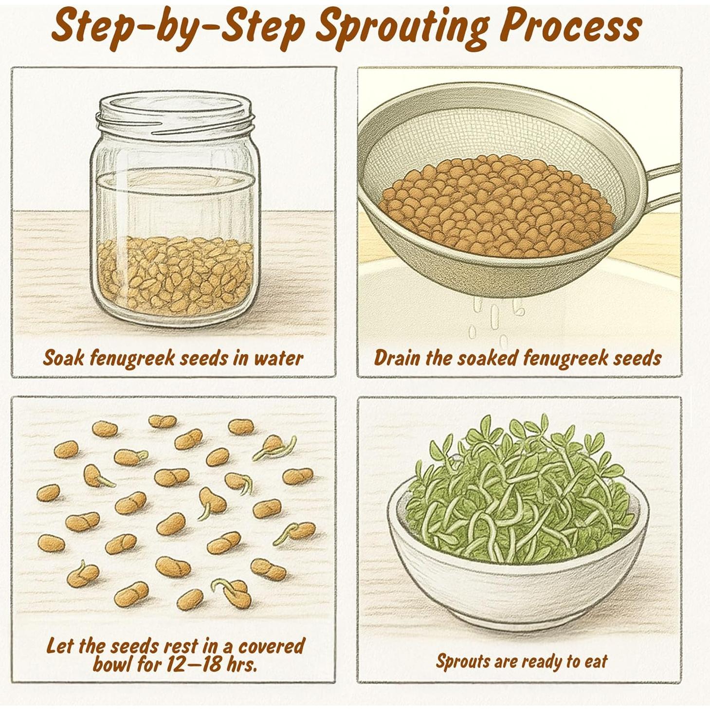 Semillas de Fenogreco Orgánicas 113.4g - Spice Profile LLC