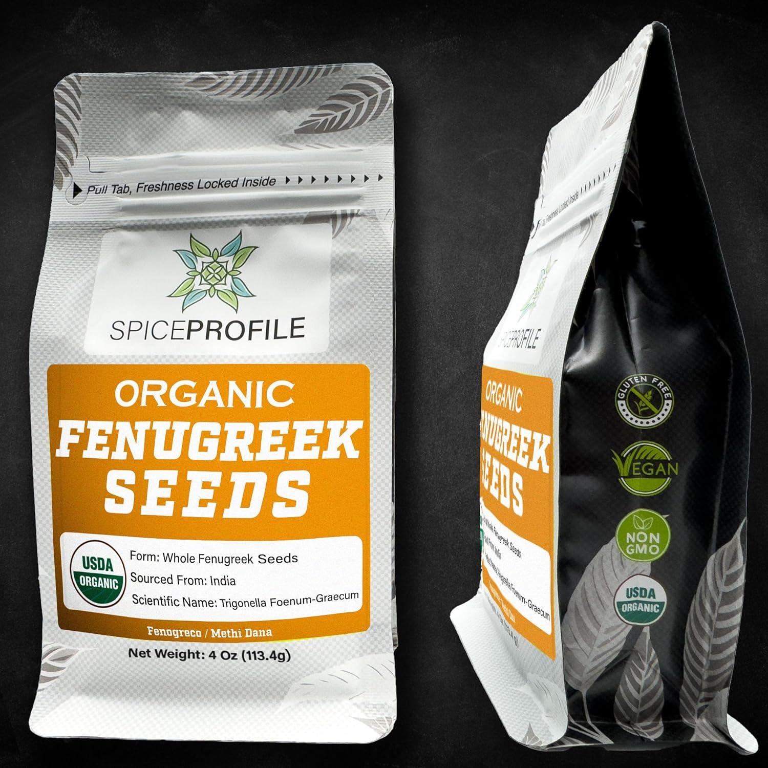 Semillas de Fenogreco Orgánicas 113.4g - Spice Profile LLC