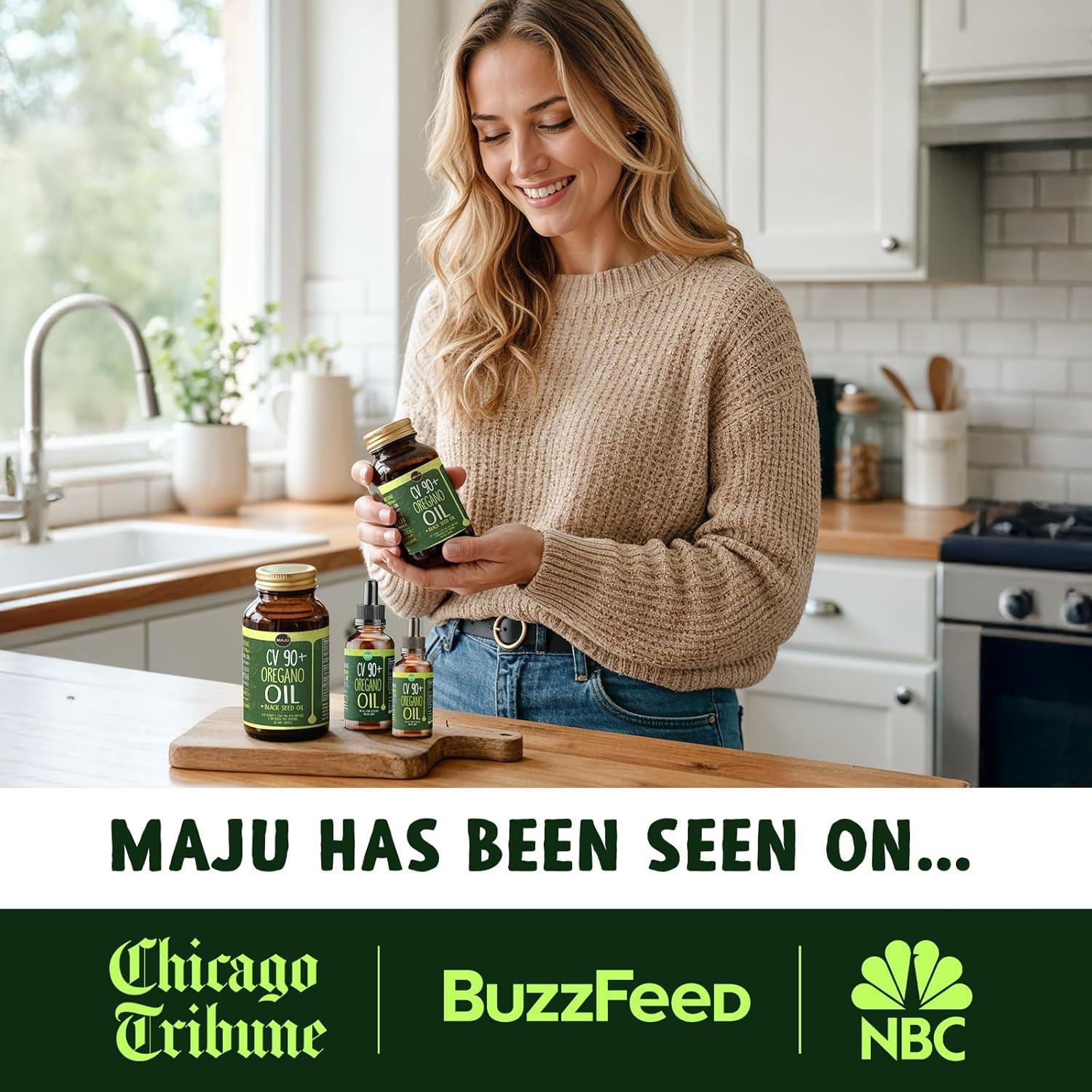 Aceite de Orégano Maju Superfoods 59 ml - 90% Carvacrol