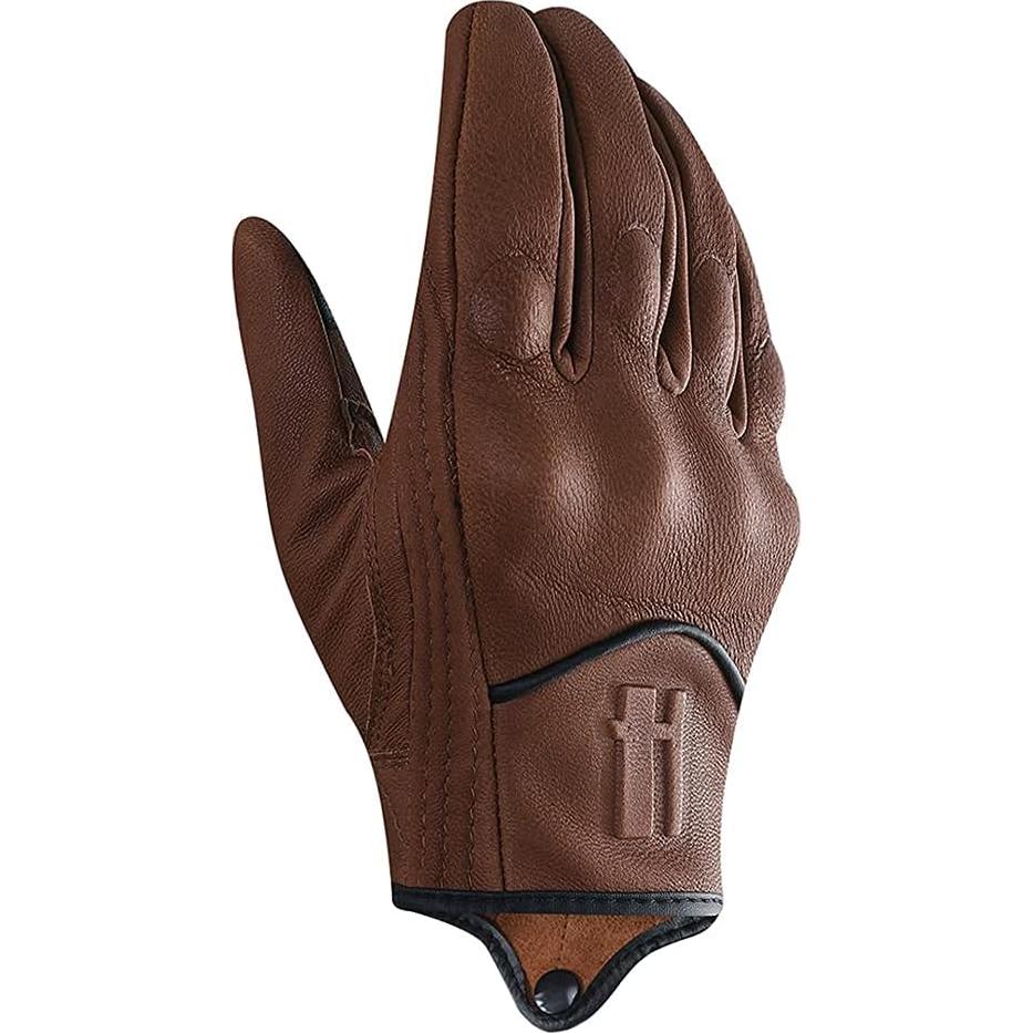 Guantes de Moto para Mujer Harssidanzar GL016 Cuero Táctil