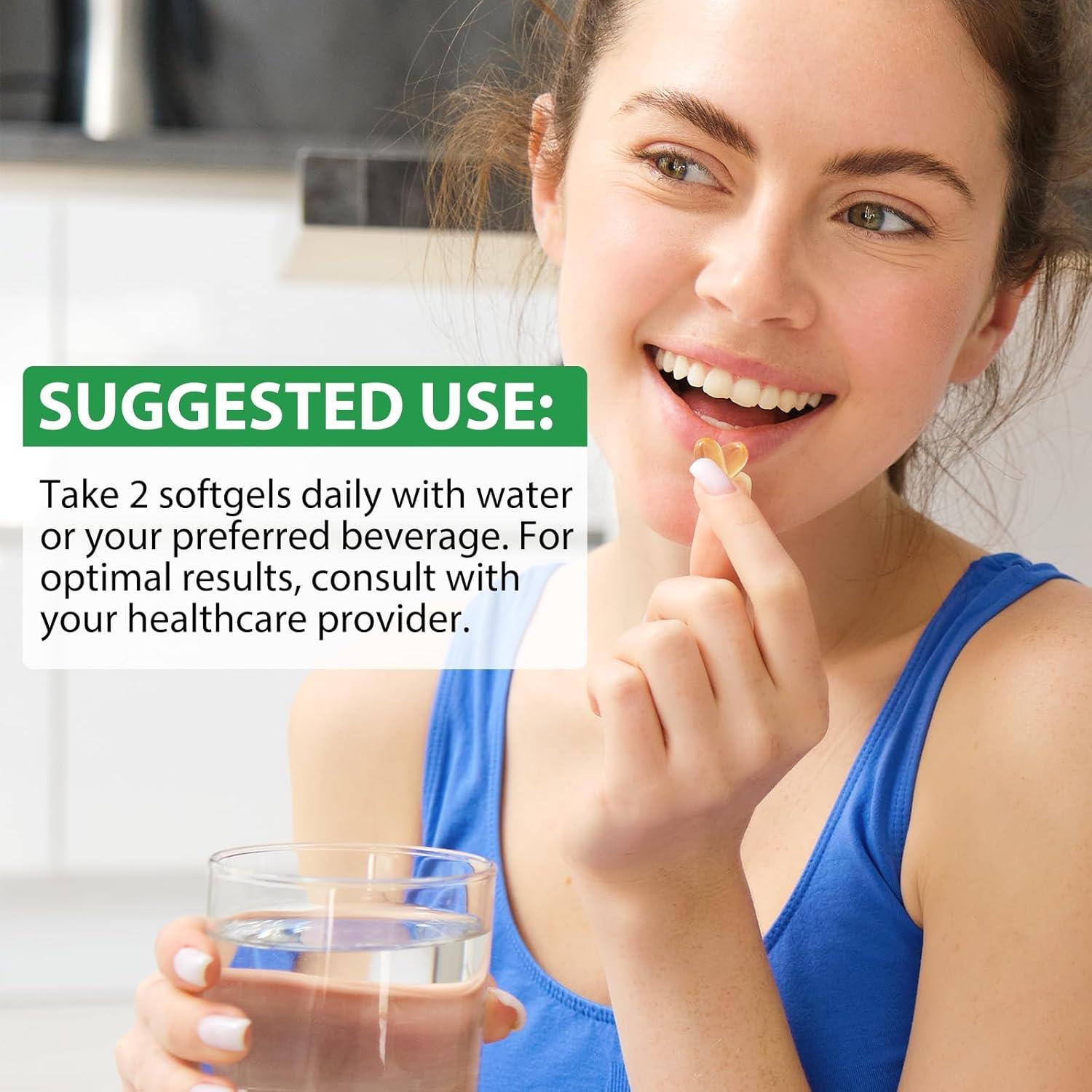 Cápsulas de Aceite de Orégano Orgánico 6000mg ReliCo - 120 Unidades