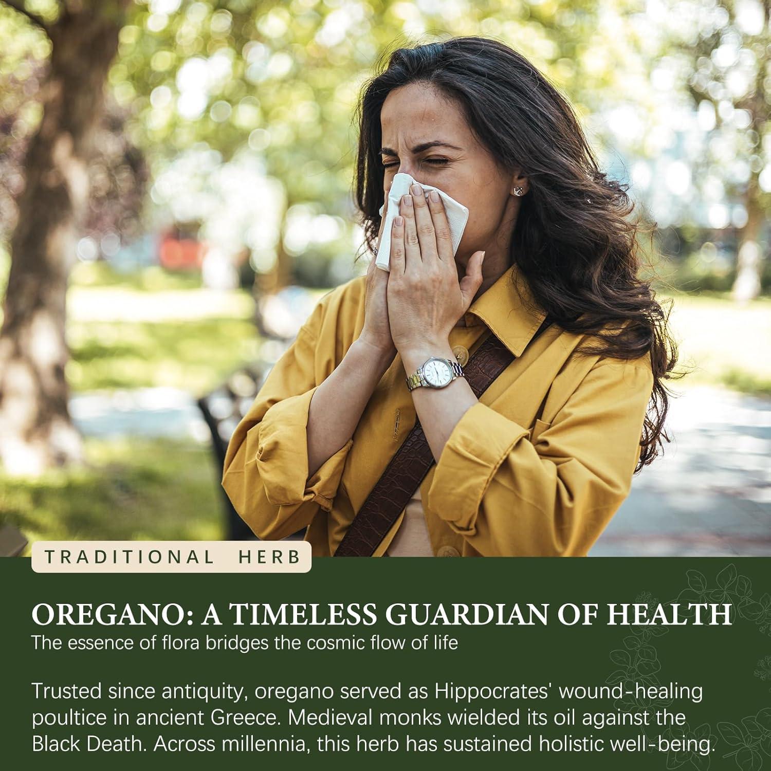 Gotas de Aceite de Orégano Orgánico Oasisforce 29.57 ml