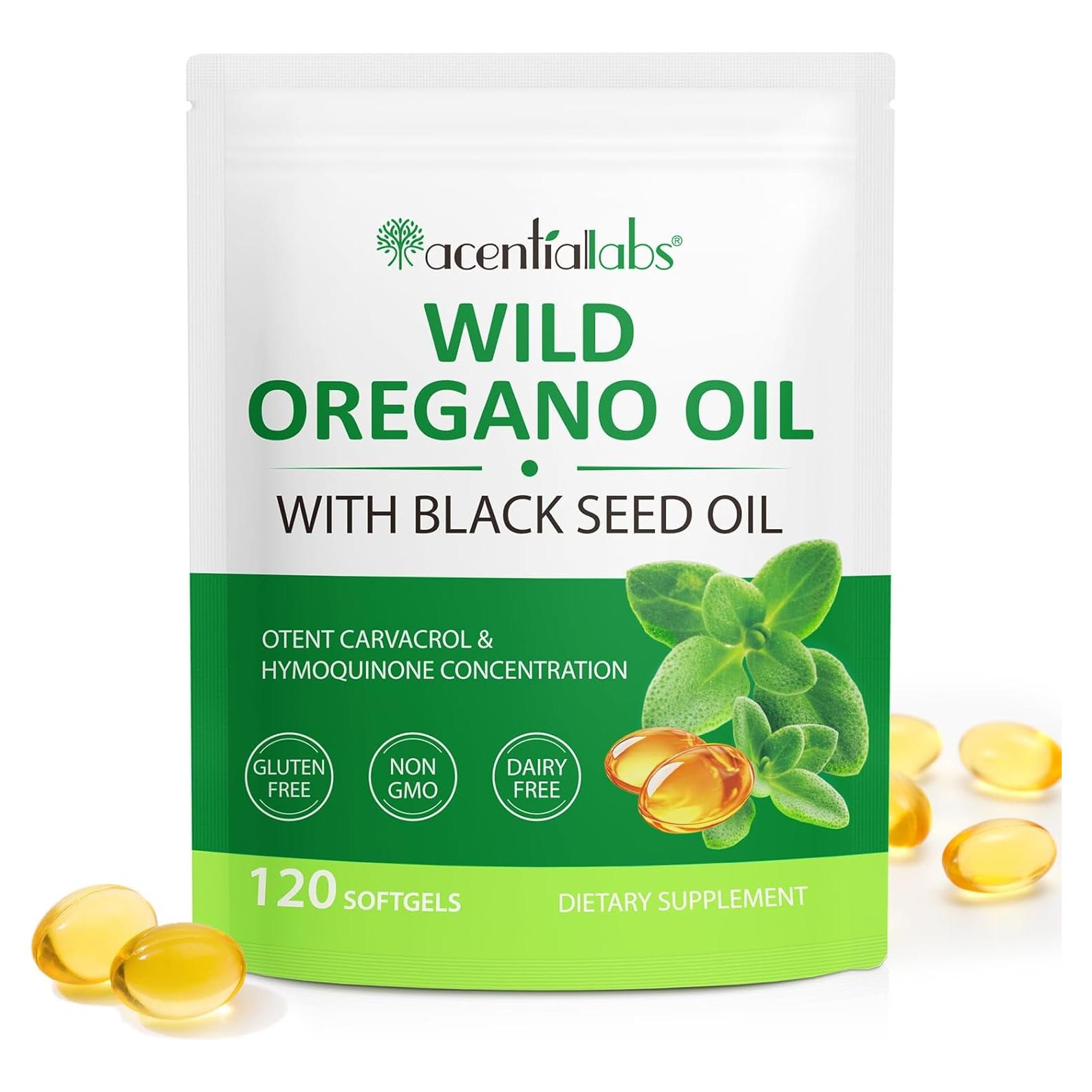 Cápsulas de Aceite de Orégano Orgánico 120pc - Daoxinchen