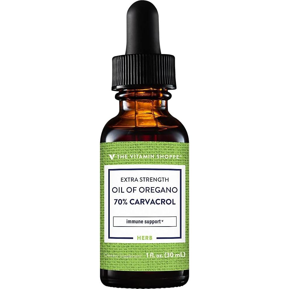 Aceite de Orégano The Vitamin Shoppe 21mg 29.57ml - Inmunidad
