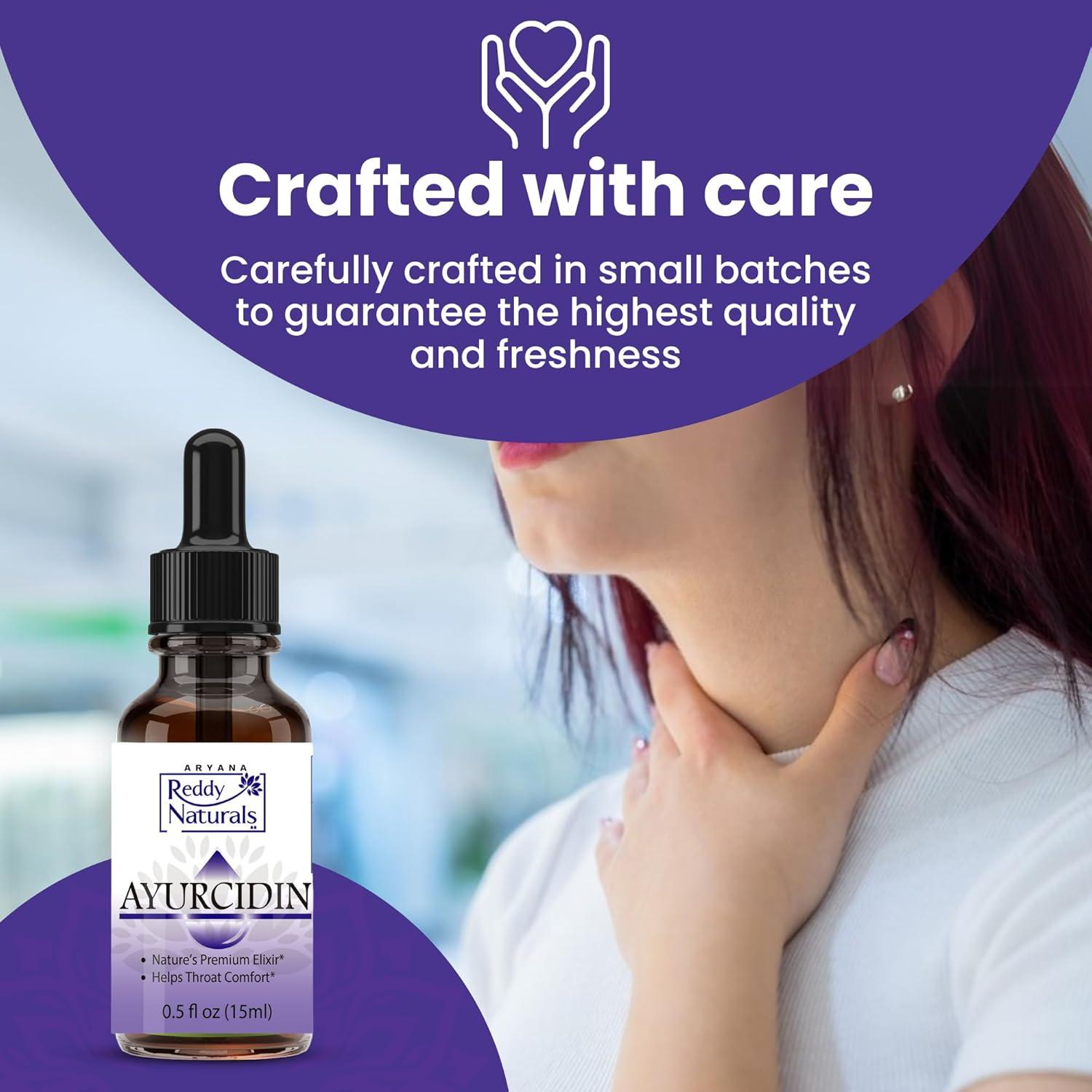 Aceite Esencial Orgánico Reddy Naturals Ayurcidin 14.79 ml