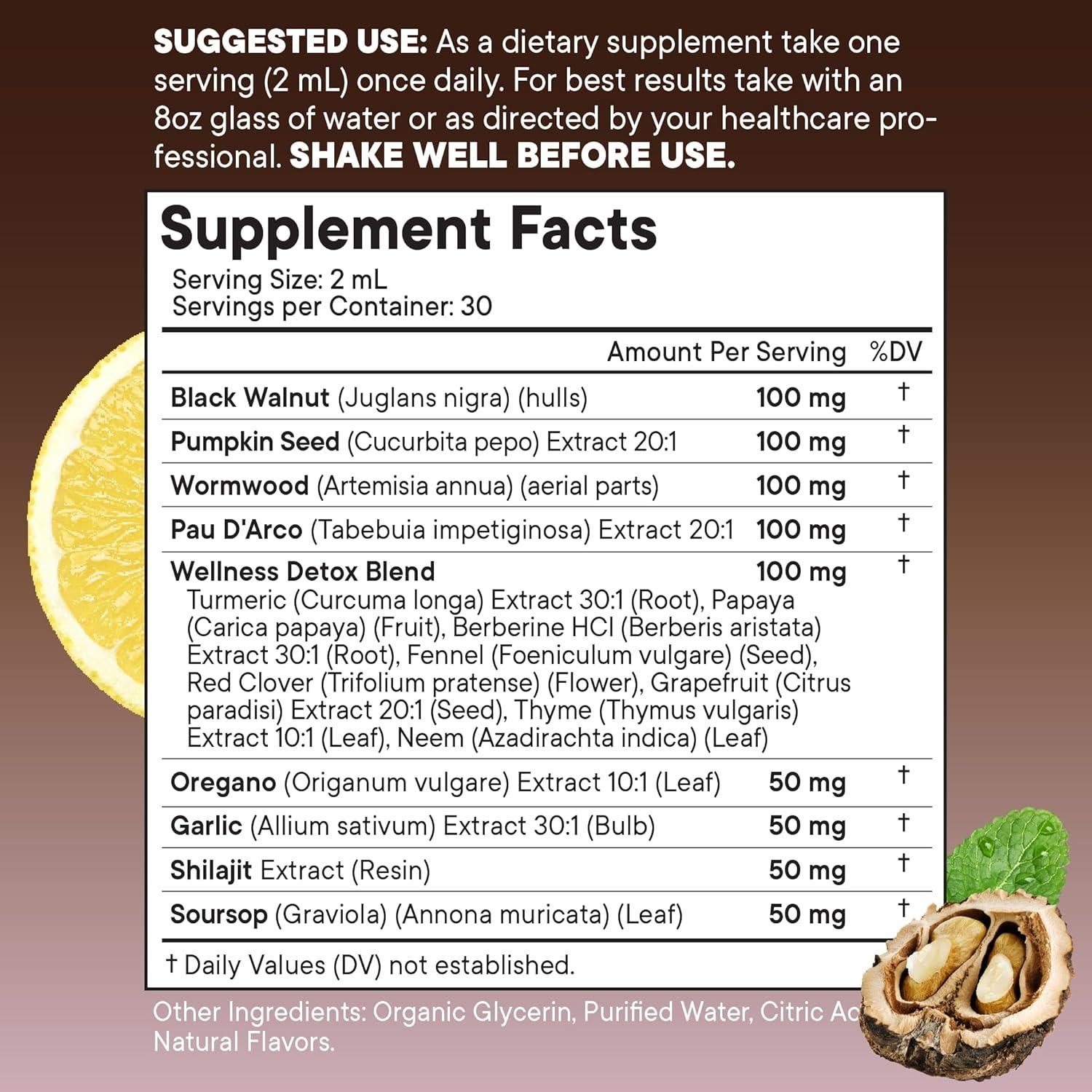 Gotas de Limpieza Ajenjo y Nogal Negro New Age 118 ml