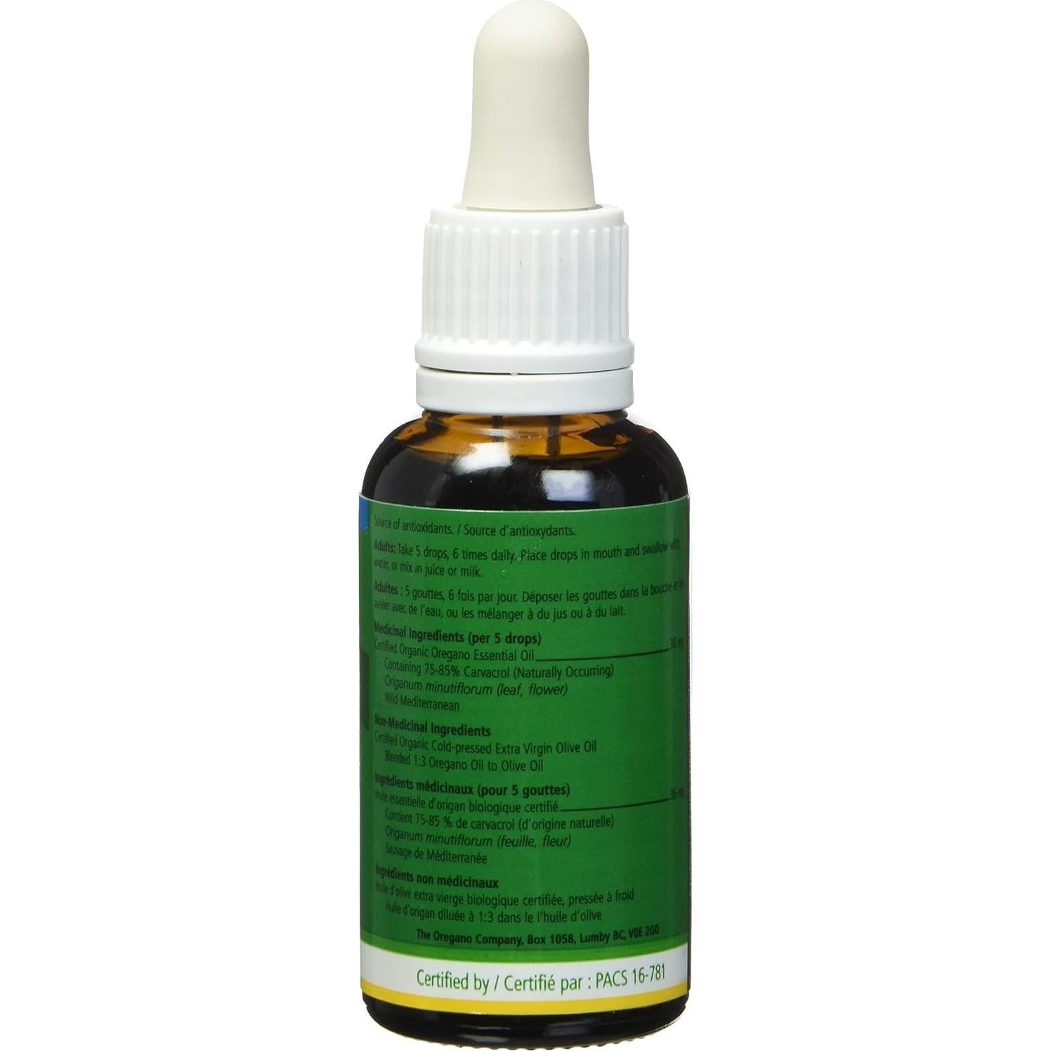 Aceite de Orégano 30ml Joy of the Mountains 100% Orgánico