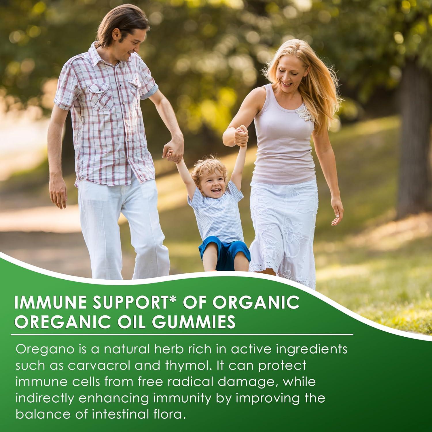 Gomitas Orgánicas Q'ankyaq de Aceite de Orégano 90 Unidades