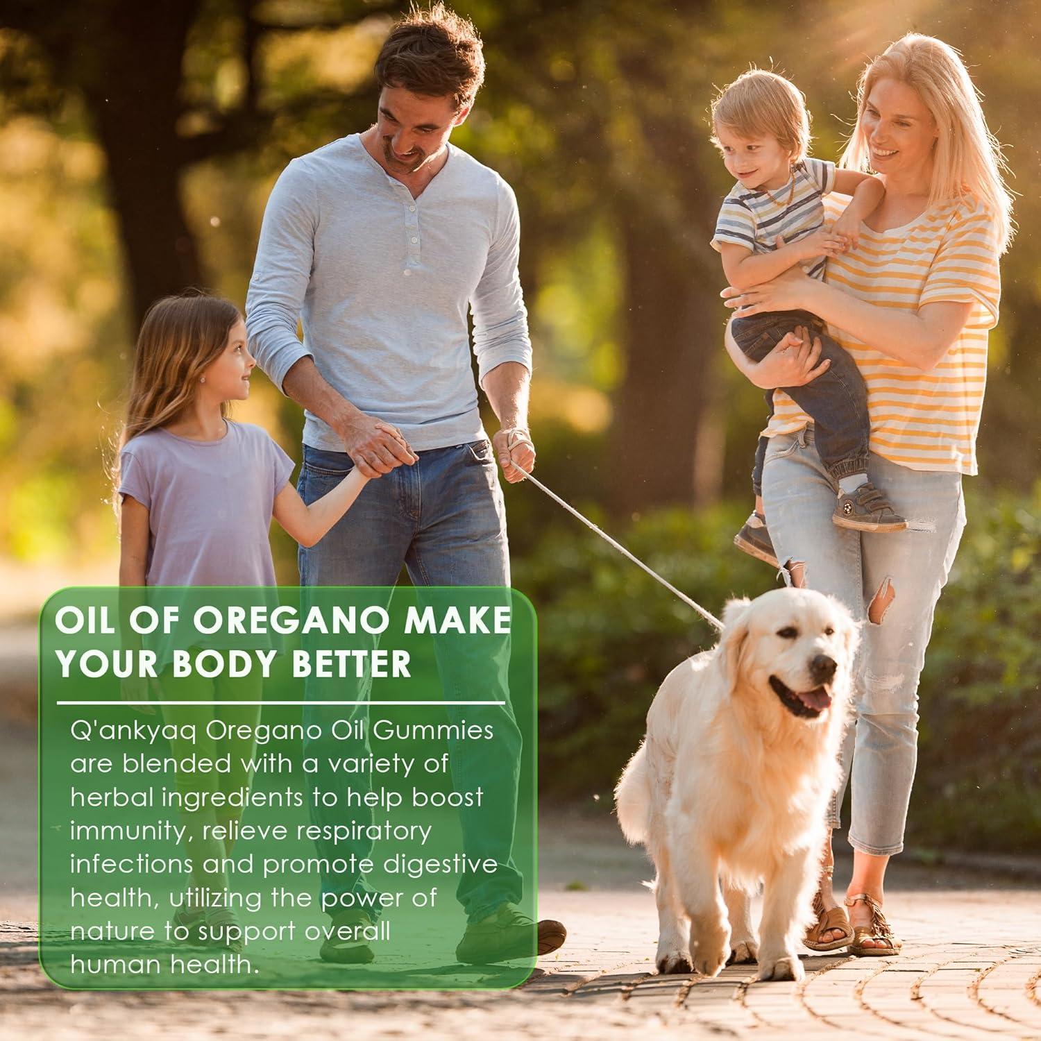 Gomitas Orgánicas Q'ankyaq de Aceite de Orégano 90 Unidades