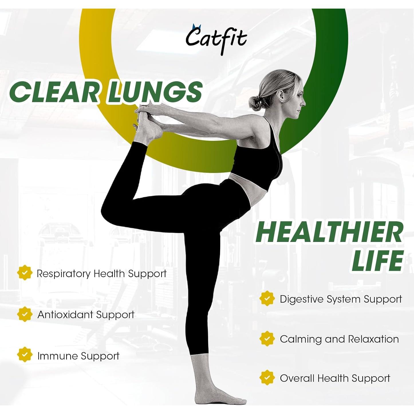 Cápsulas de Mullein y Orégano Catfit 120 Caps Veganas