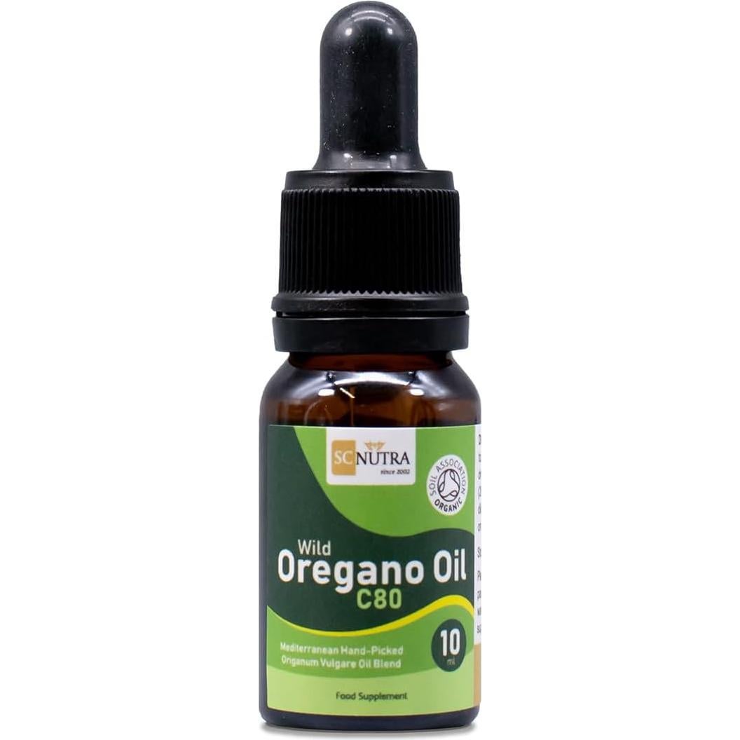 Aceite de Orégano Orgánico C80 10ml - Soporte Inmunológico