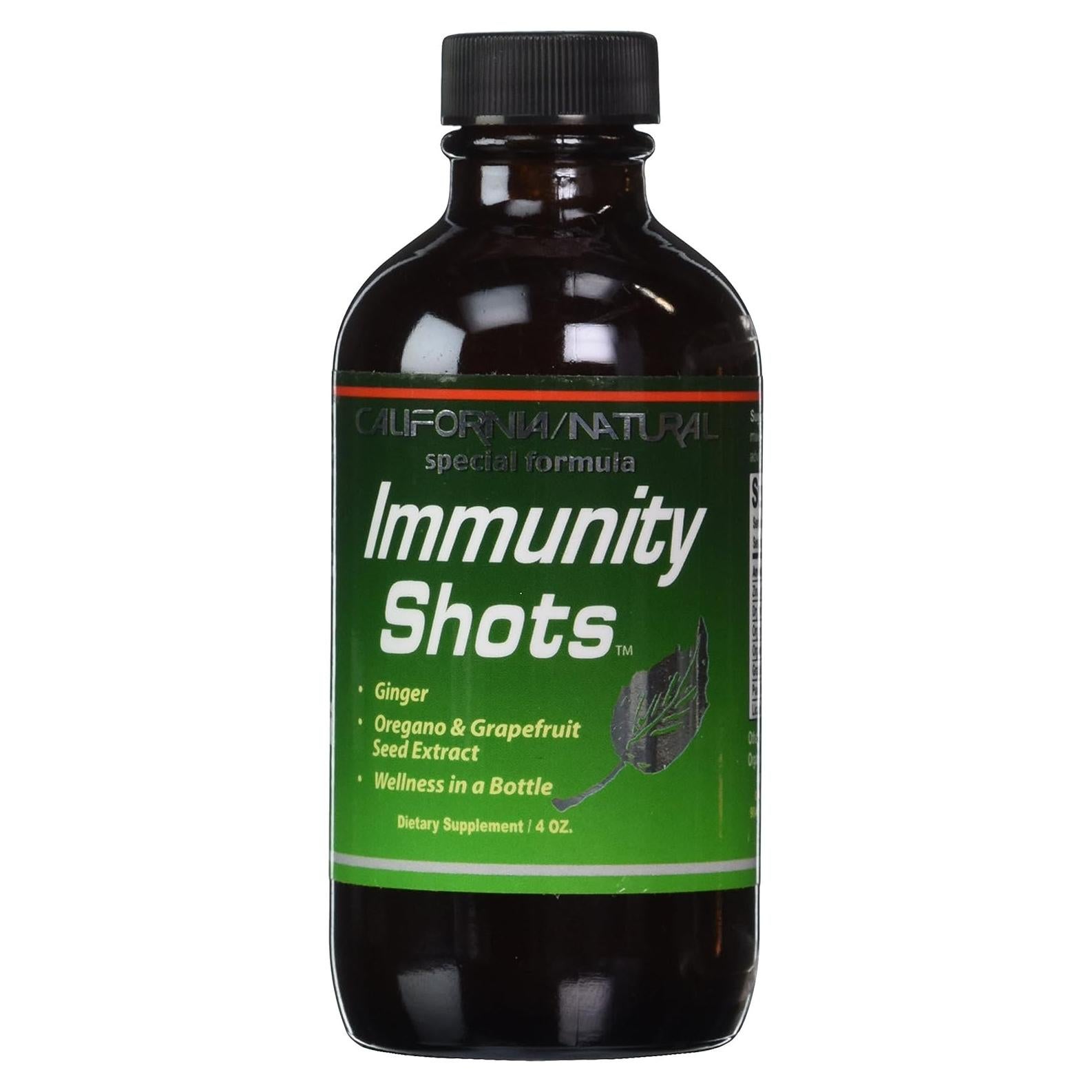 Shots Inmunidad California Natural 118ml - Jengibre y Zinc