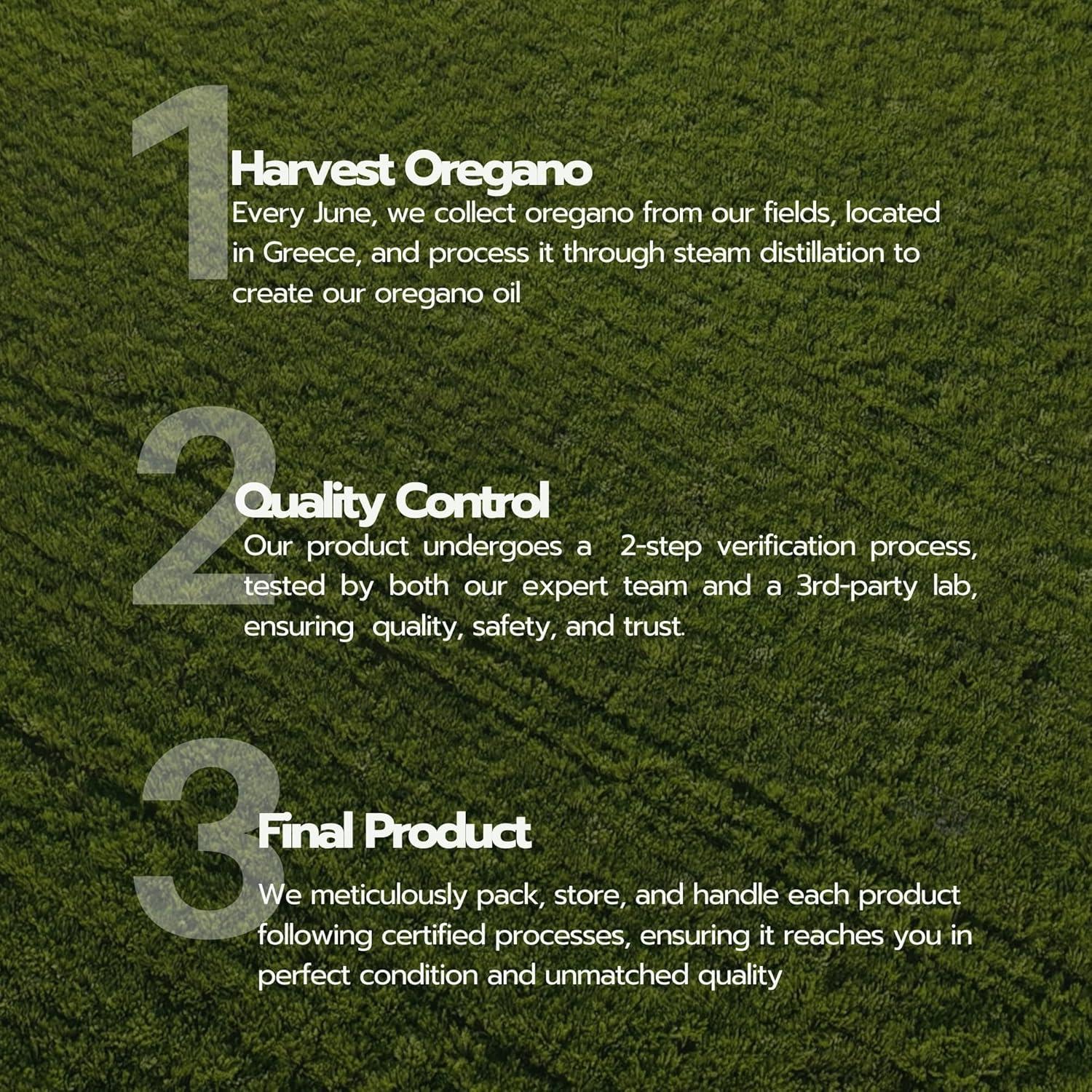 Aceite de Orégano Griego Orgánico ImunON 30 mL - 86-90% Carvacrol