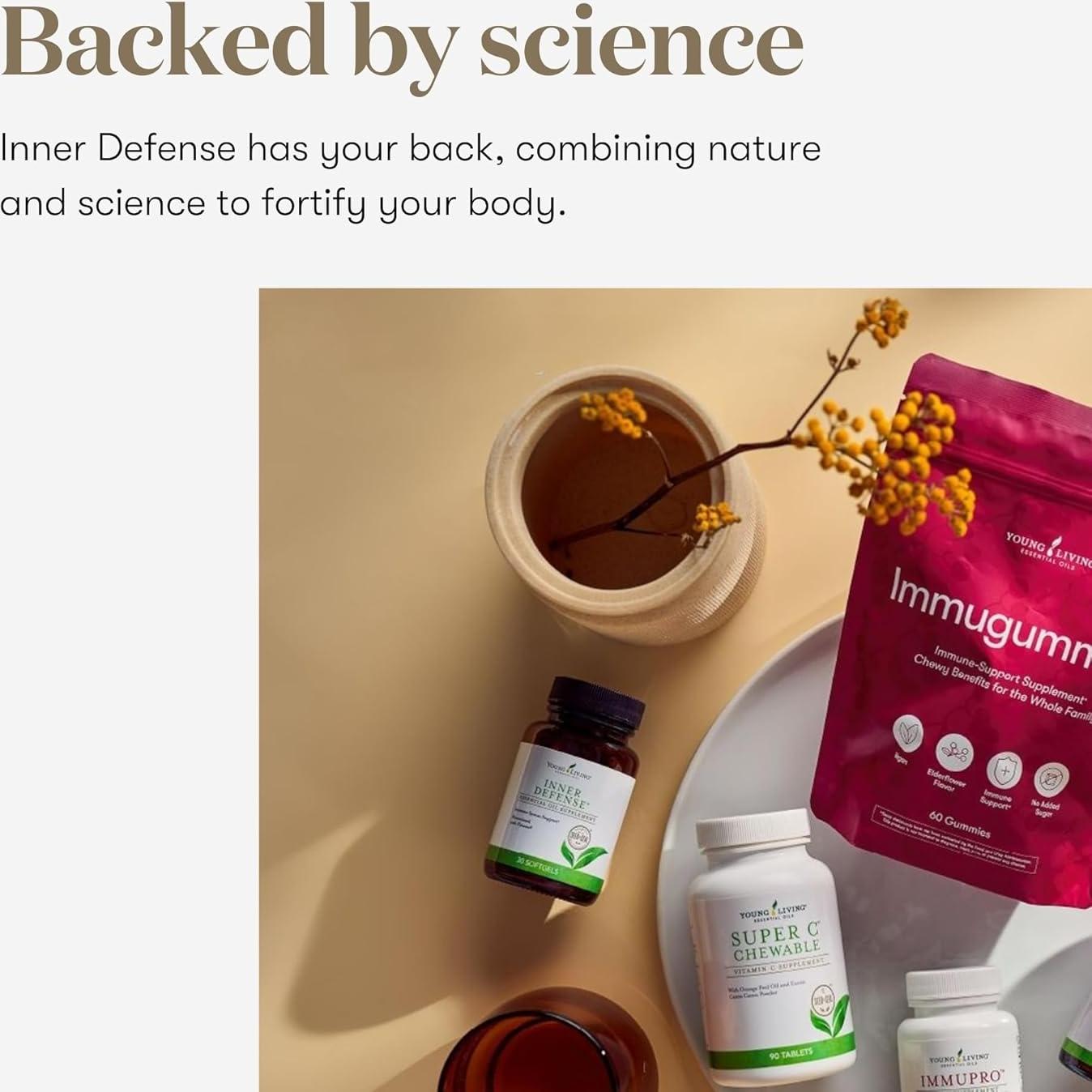 Gelatinas Blandas Young Living Defensa Interna 30 Unidades