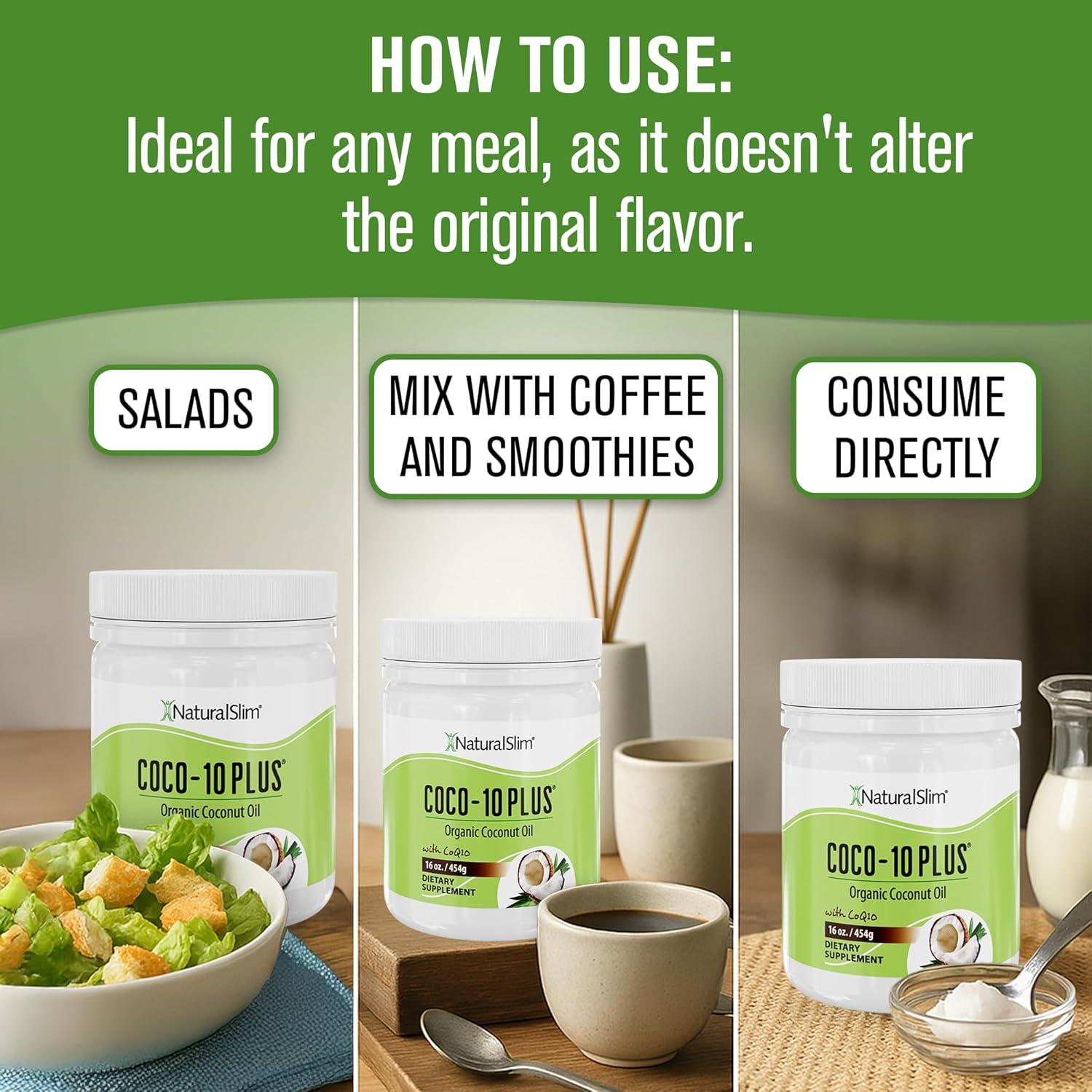 Aceite de Coco MCT RelaxSlim 450g con CoQ10 - Energía y Metabolismo