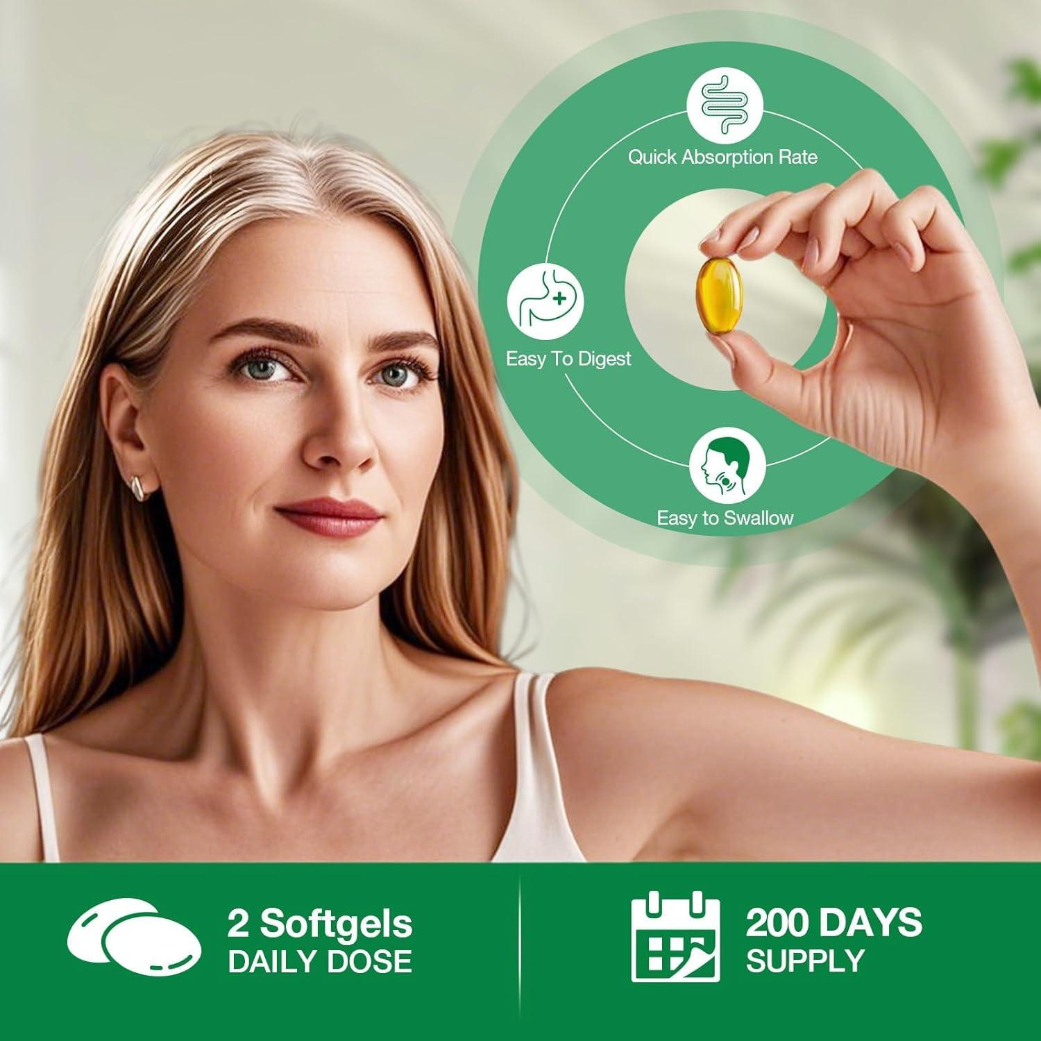 Aceite de Orégano Orgánico MSLOTAL02 - 200 Cápsulas Blandas