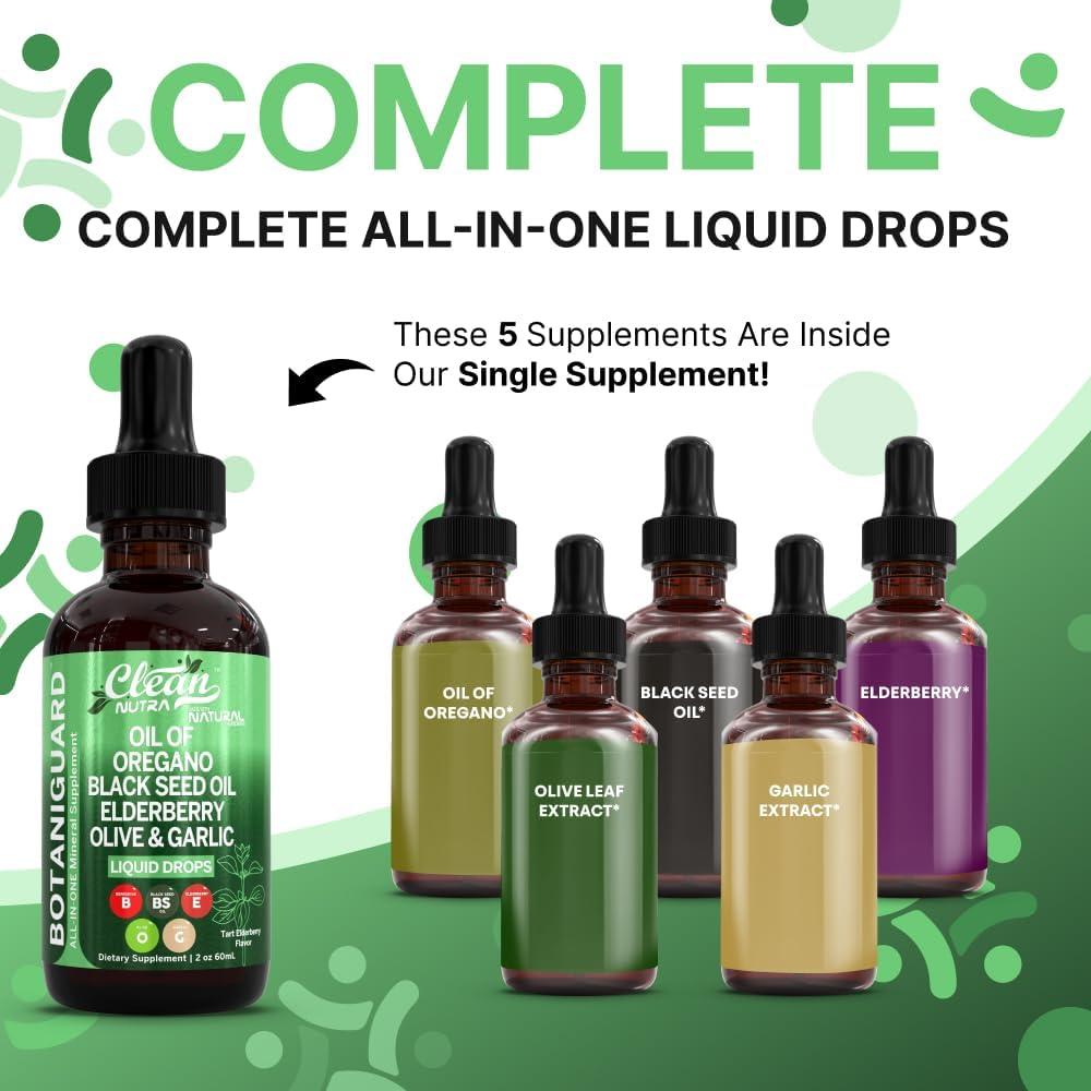 Gotas Líquidas Herbal Clean Nutra BOTANIGUARD 60ml - Vegano