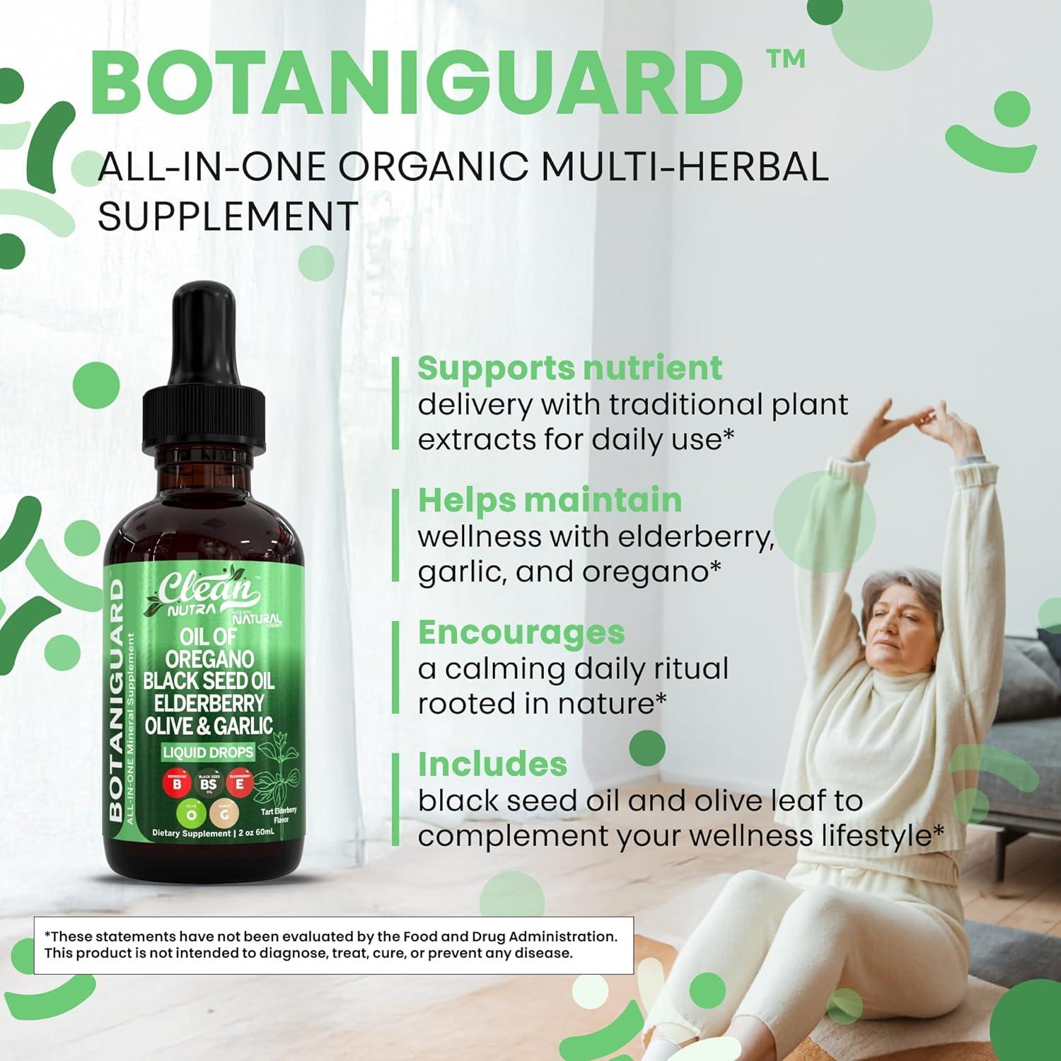 Gotas Líquidas Herbal Clean Nutra BOTANIGUARD 60ml - Vegano