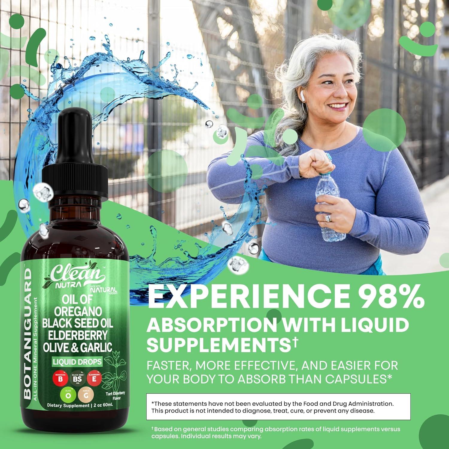 Gotas Líquidas Herbal Clean Nutra BOTANIGUARD 60ml - Vegano