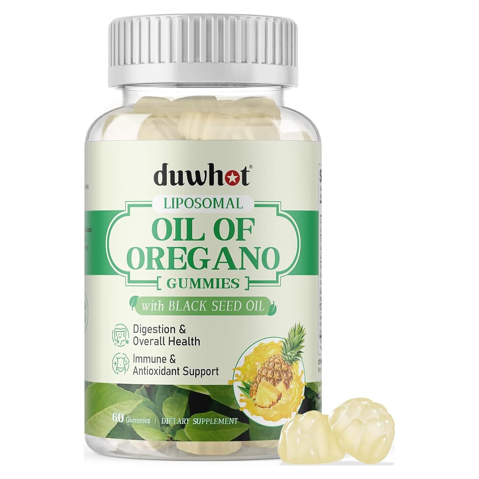 Gomitas de Aceite de Orégano Liposomal Newtrisland 60 Unidades