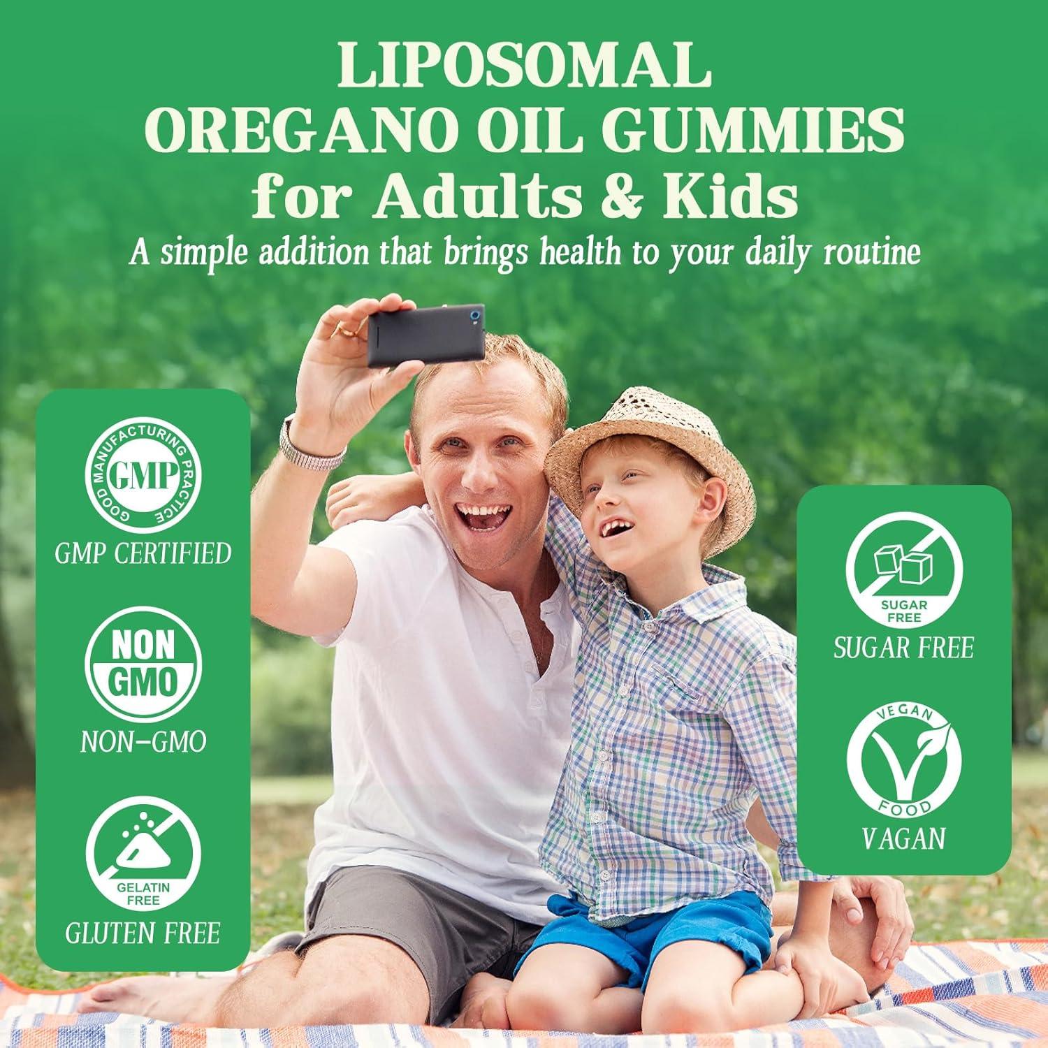 Gomitas de Aceite de Orégano Liposomal Newtrisland 60 Unidades