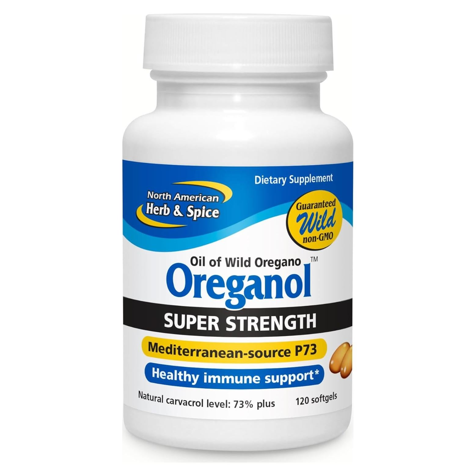 Suplemento Oreganol P73 Norte Americano 120 Gelatinas 100% Silvestre
