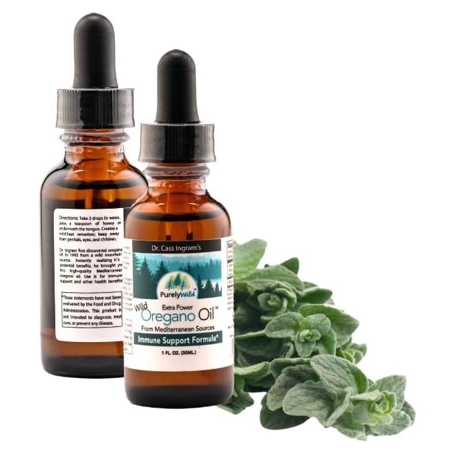 Aceite de Orégano Extra Potente Purely Wild 29.57 ml