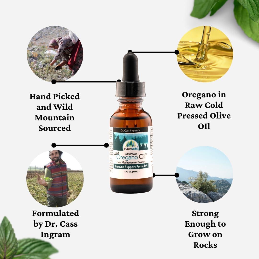 Aceite de Orégano Extra Potente Purely Wild 29.57 ml