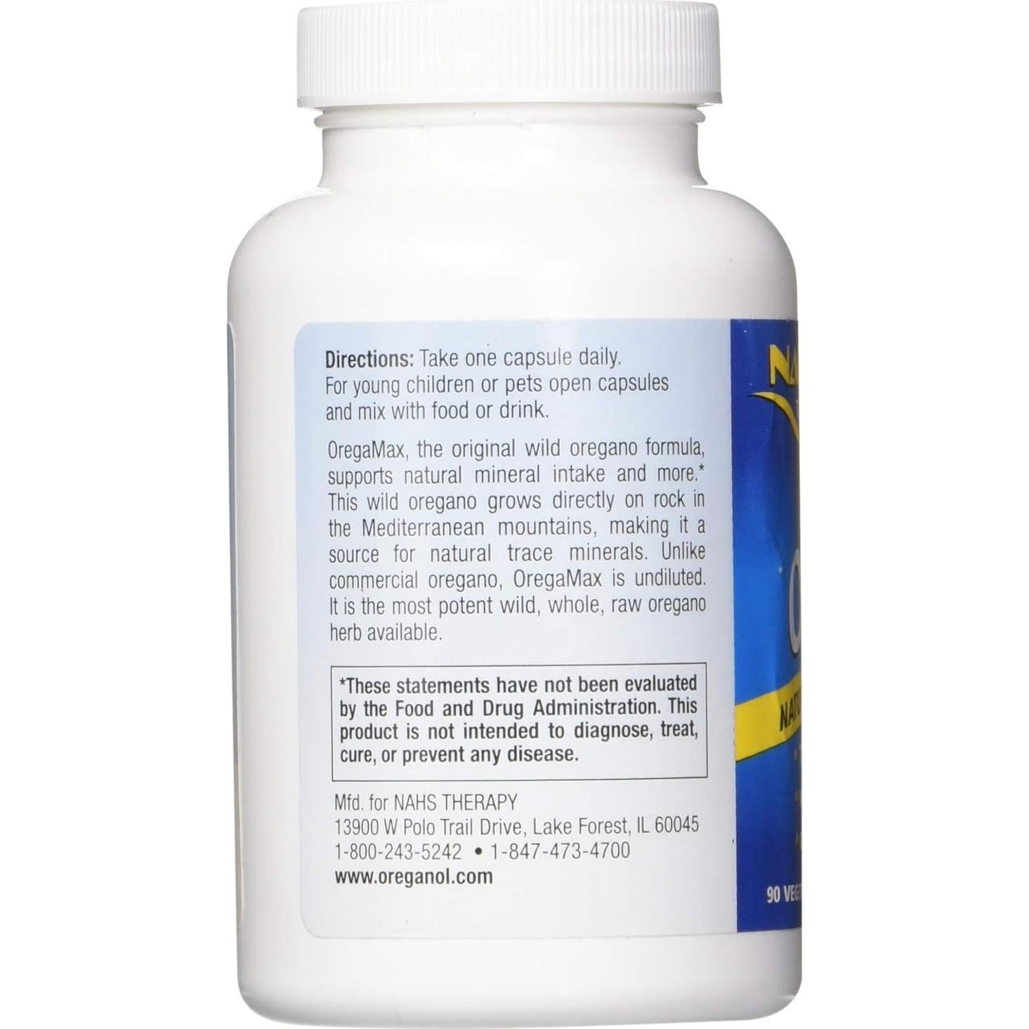 Suplemento Oreganol P73 90 Cápsulas Veganas North American Herb