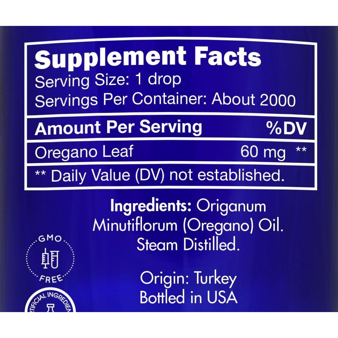 Aceite de Orégano Zongle Therapeutics 100% Puro 113.4 g