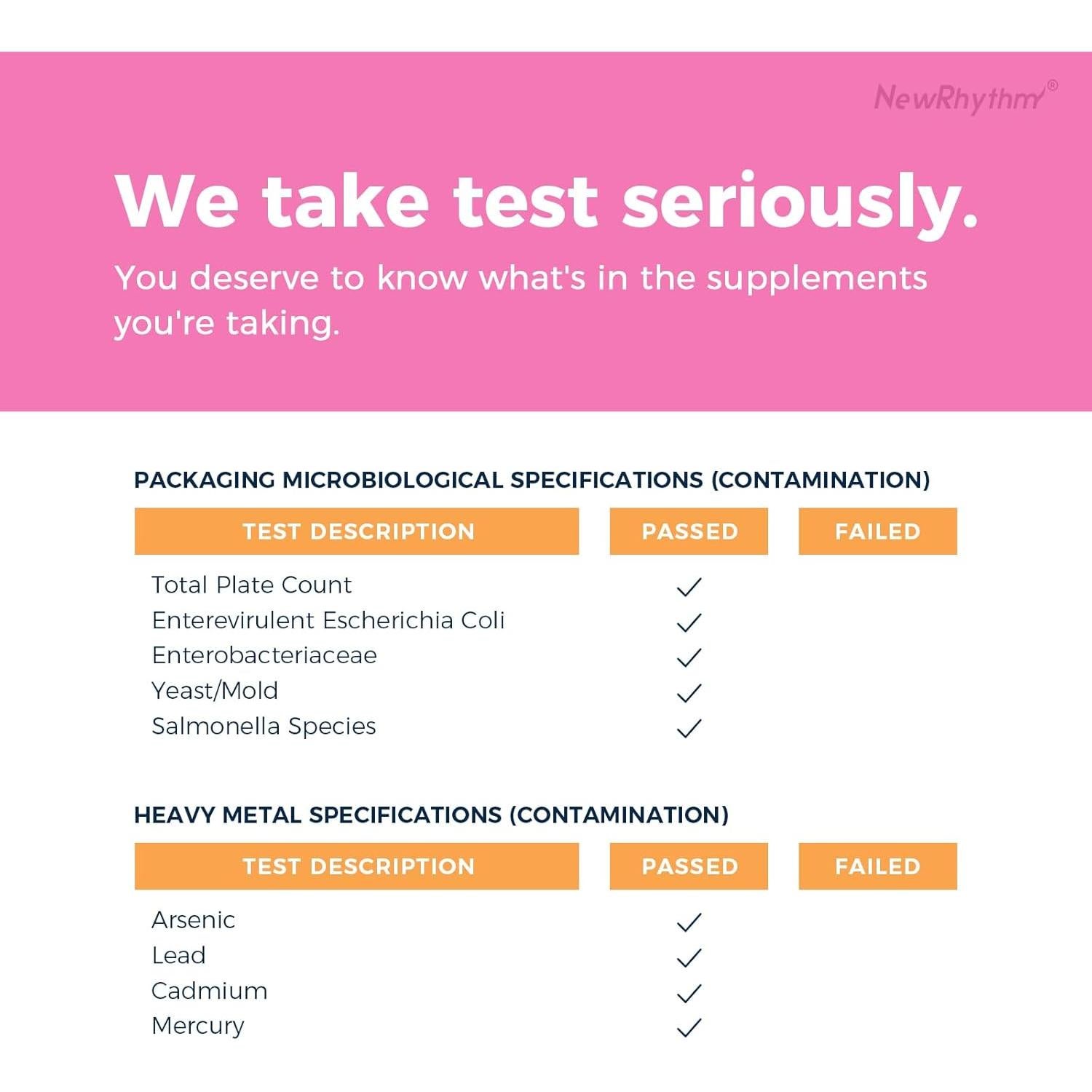 Probioticos NewRhythm para Mujeres 50 Mil millones CFU 60 Cápsulas