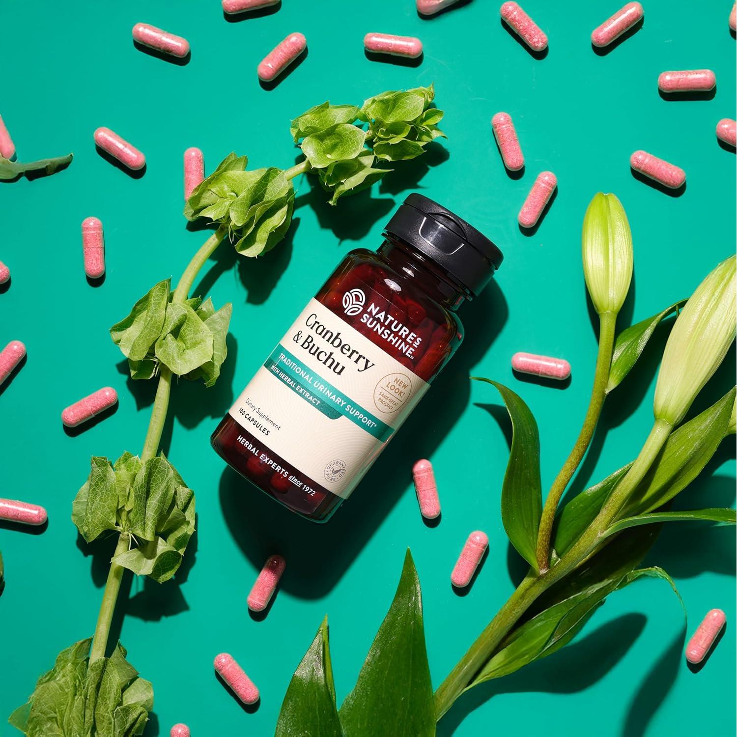 Concentrado de Arándano y Buchu Nature's Sunshine 100 Cápsulas