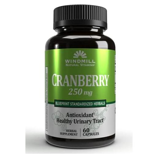 Cápsulas de Arándano 250 mg Windmill 60 Unidades